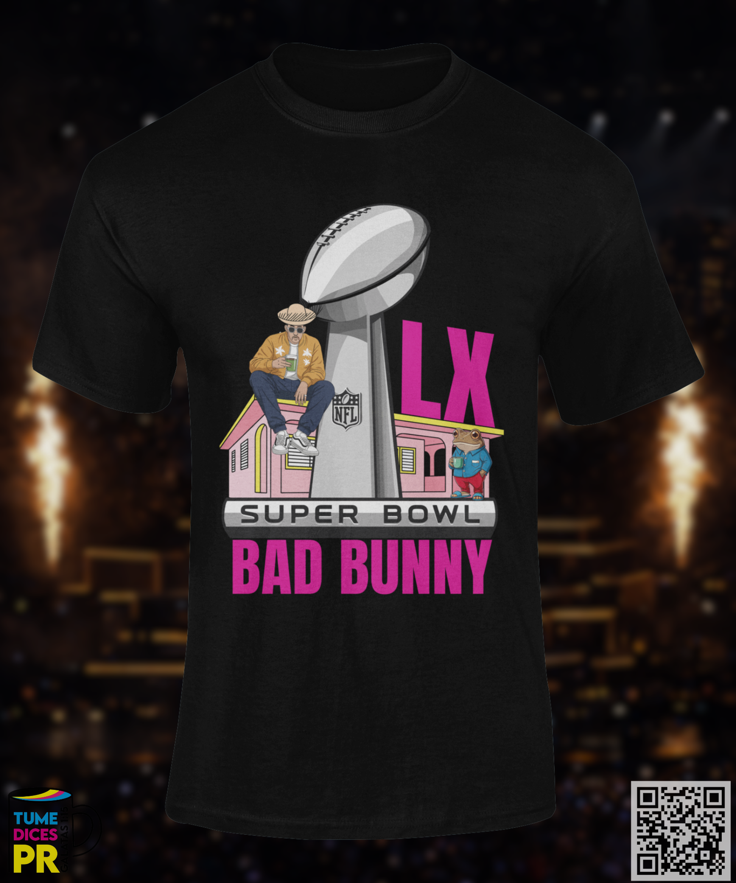 HALFTIME SHOW BAD BUNNY Camisetas
