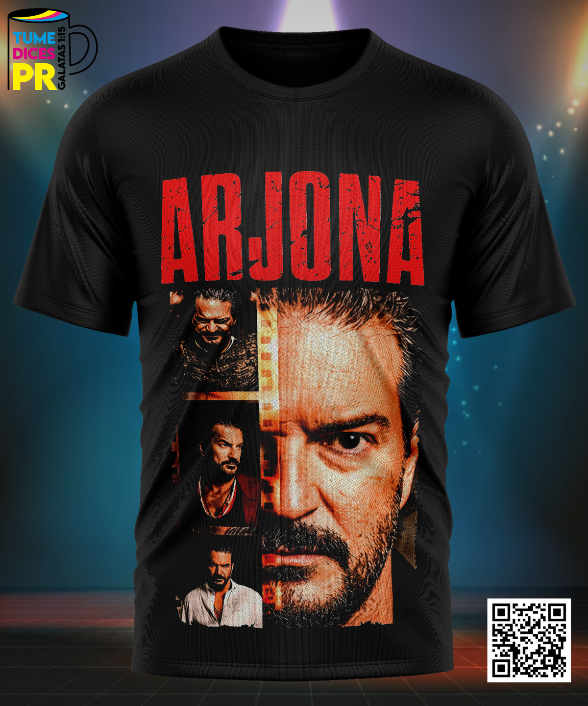 Camiseta ARJONA | Algodón y poliéster | Tallas S–XL