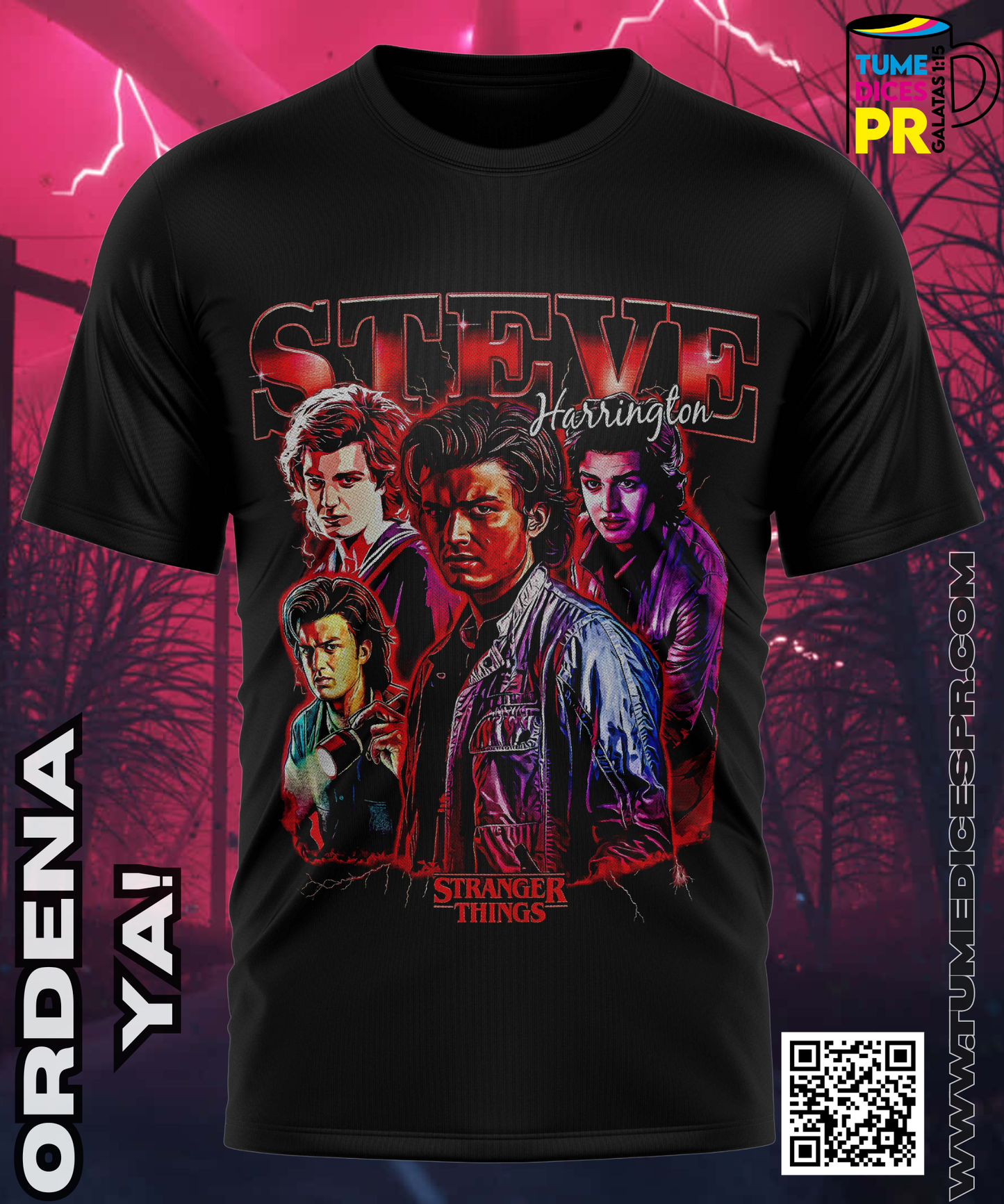 STRANGER THINGS Camisetas