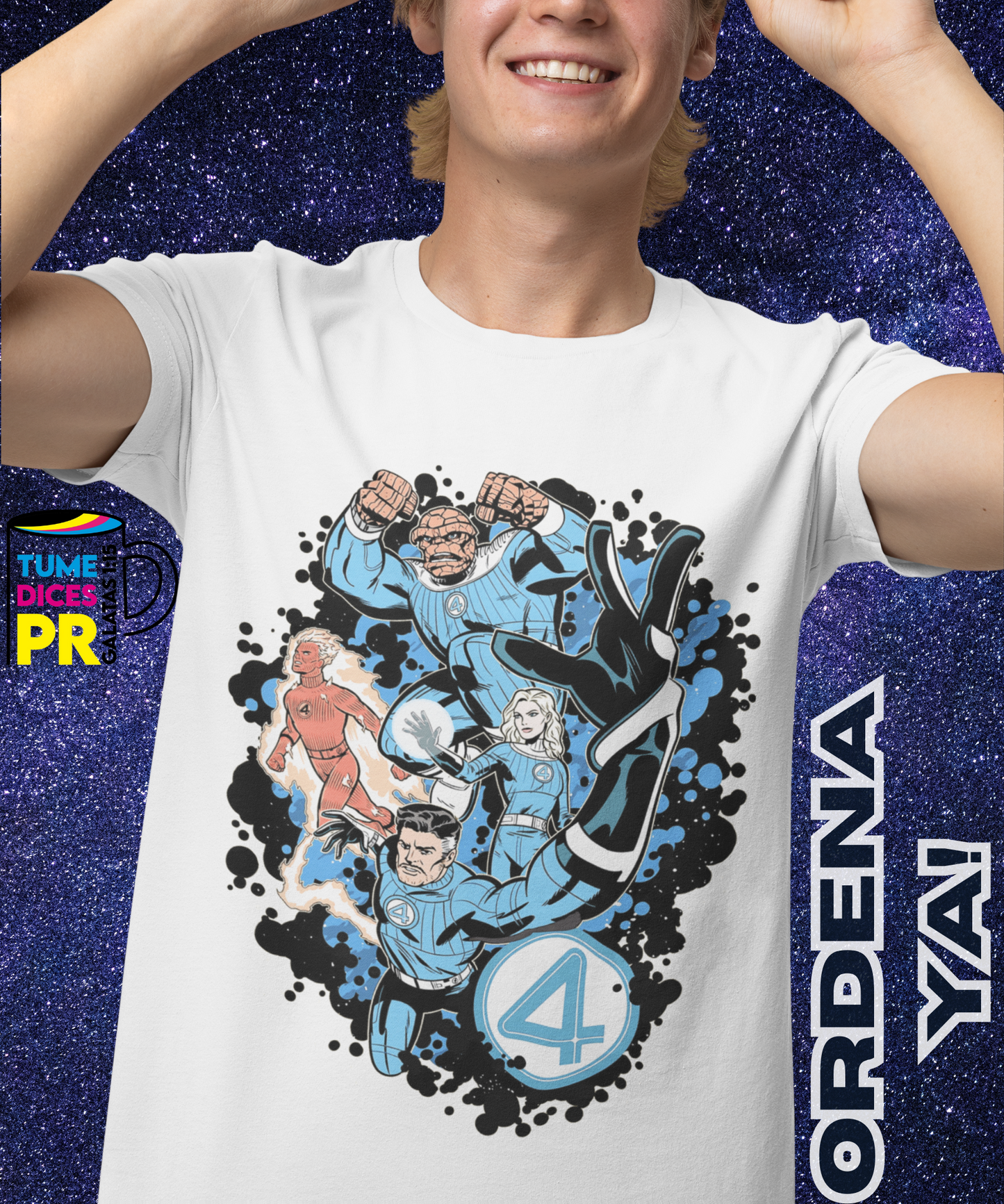 Camiseta 4 Fantasticos