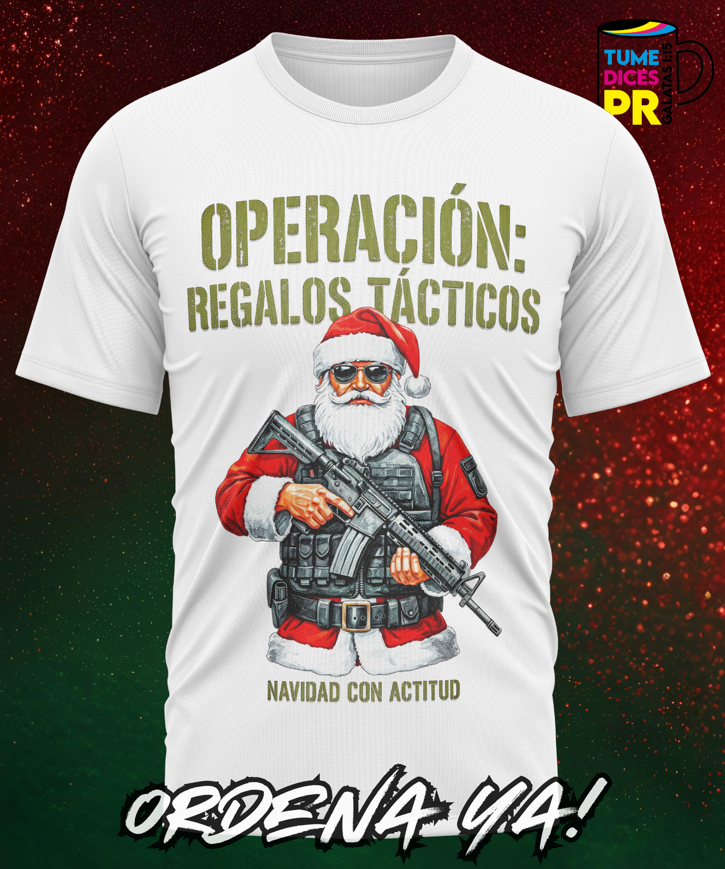 Camiseta SANTA NAVIDAD
