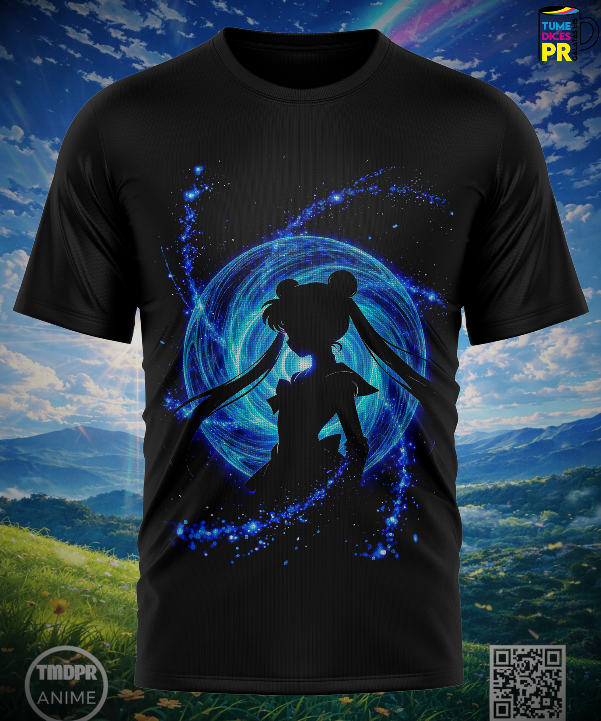 Camiseta SAILOR MOON | Algodón y poliéster | Tallas S–XL