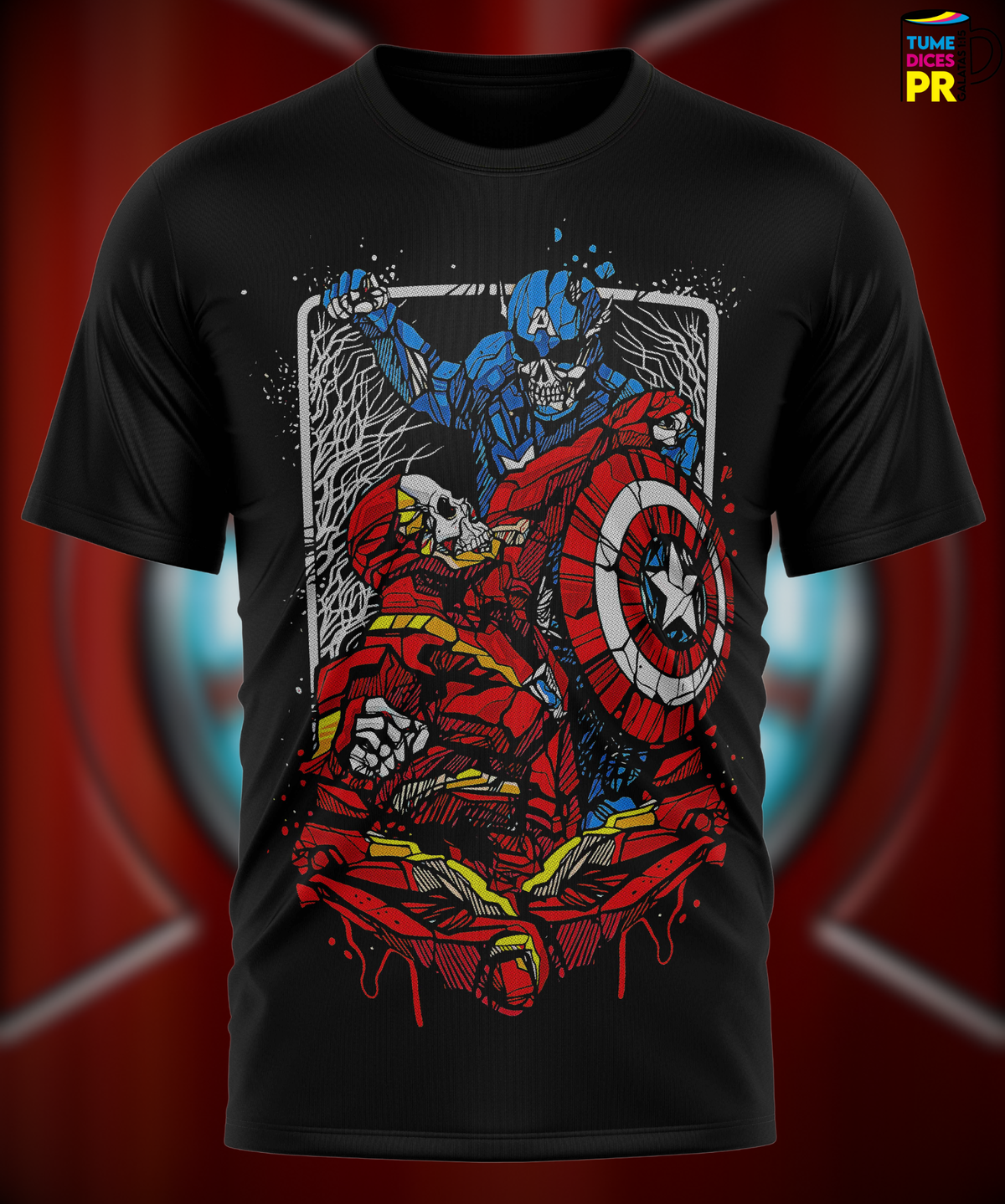 IRON MAN Camisetas