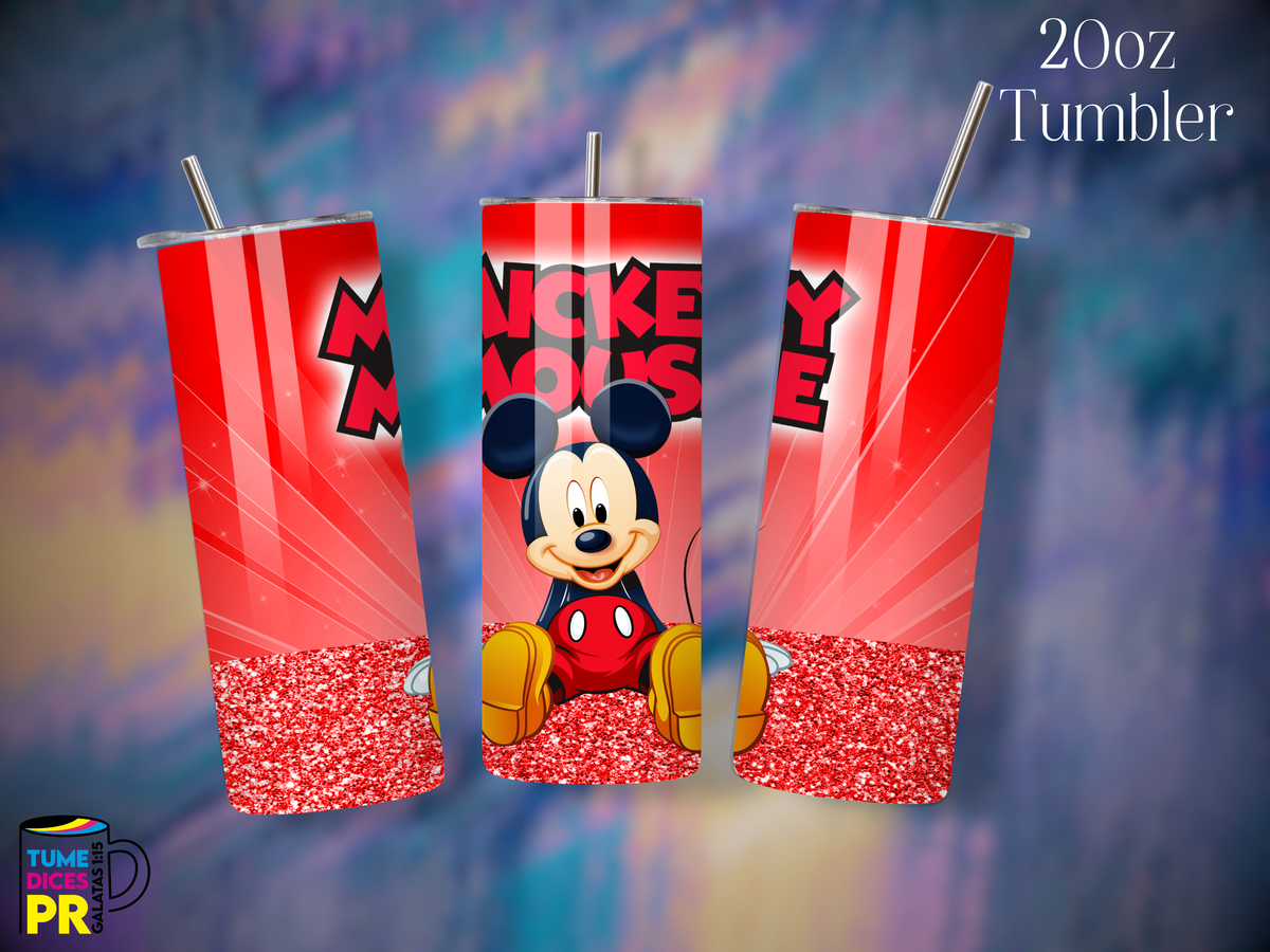 Tumbler Mundo Mágico 1 Skinny 20 oz | Personalizable | Mantiene frío y calor