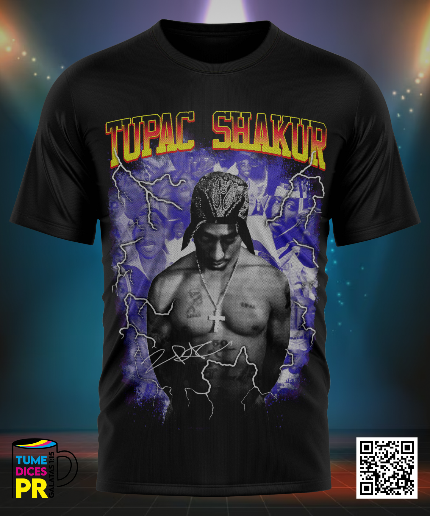 TUPAC Camiseta