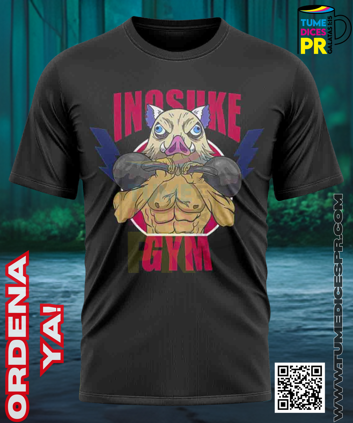 Camiseta DEMON SLAYER 2 | Algodón y poliéster | Tallas S–XL