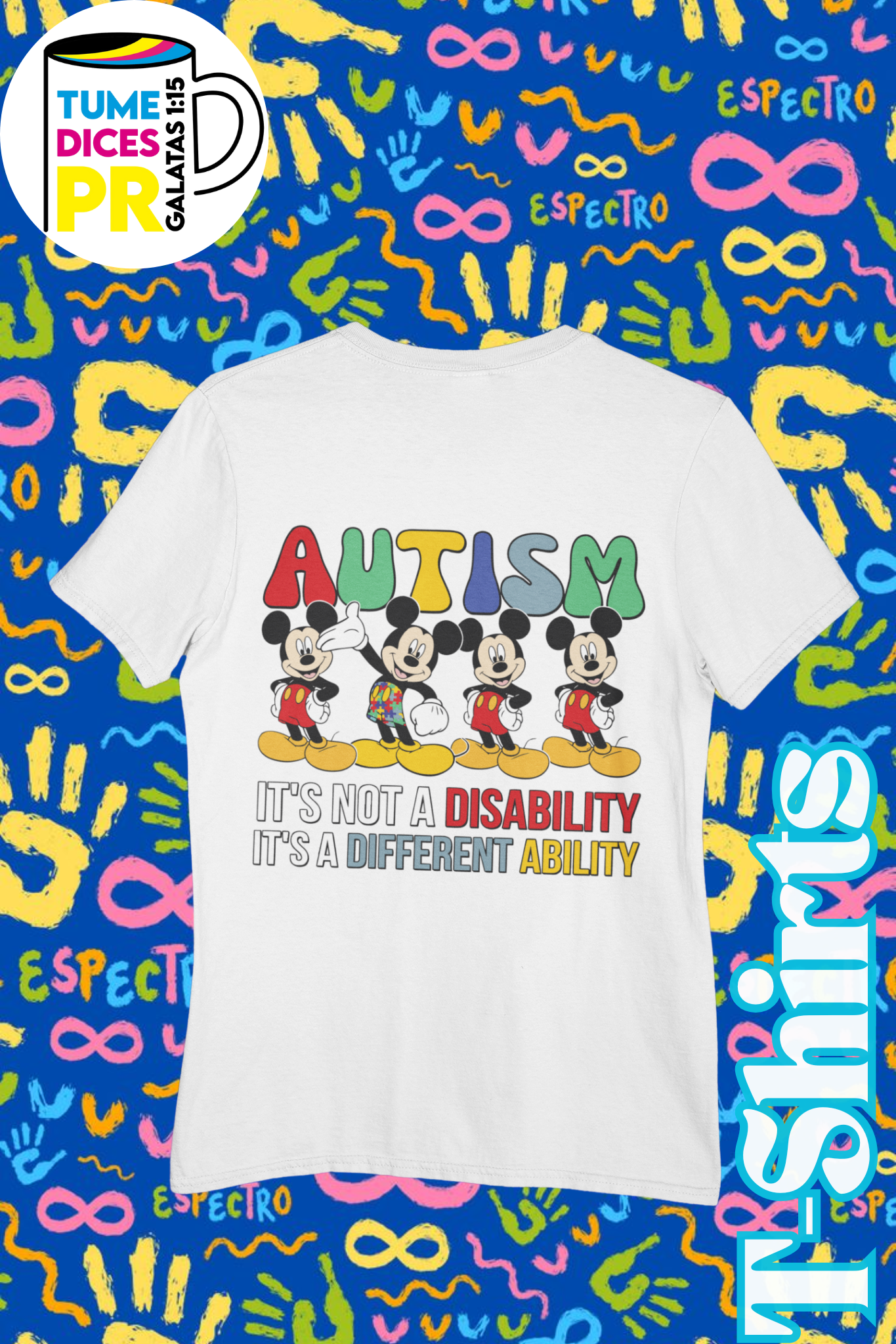 Camiseta AUTISMO 3
