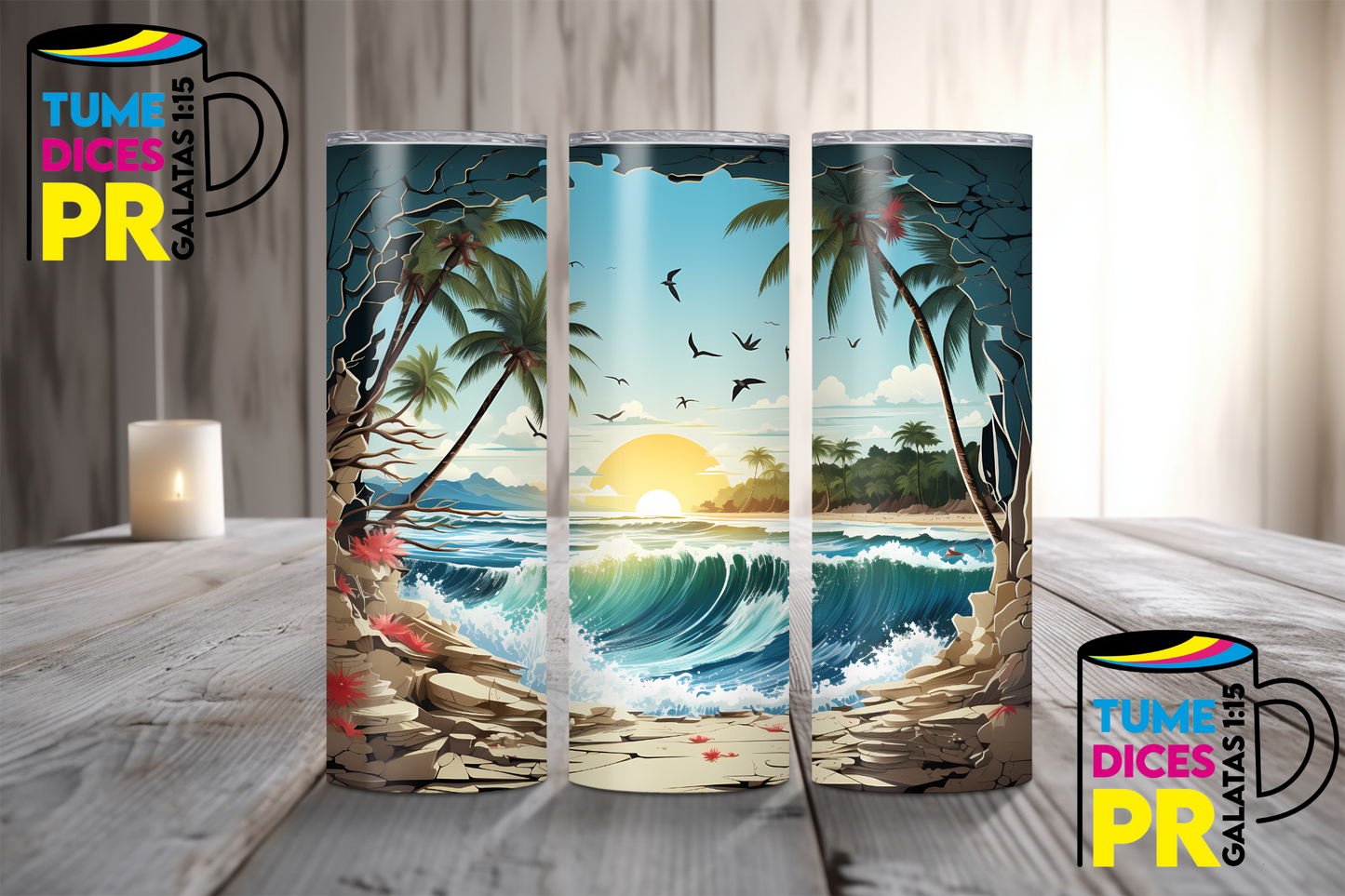 PAISAJES 2 Skinny Tumbler