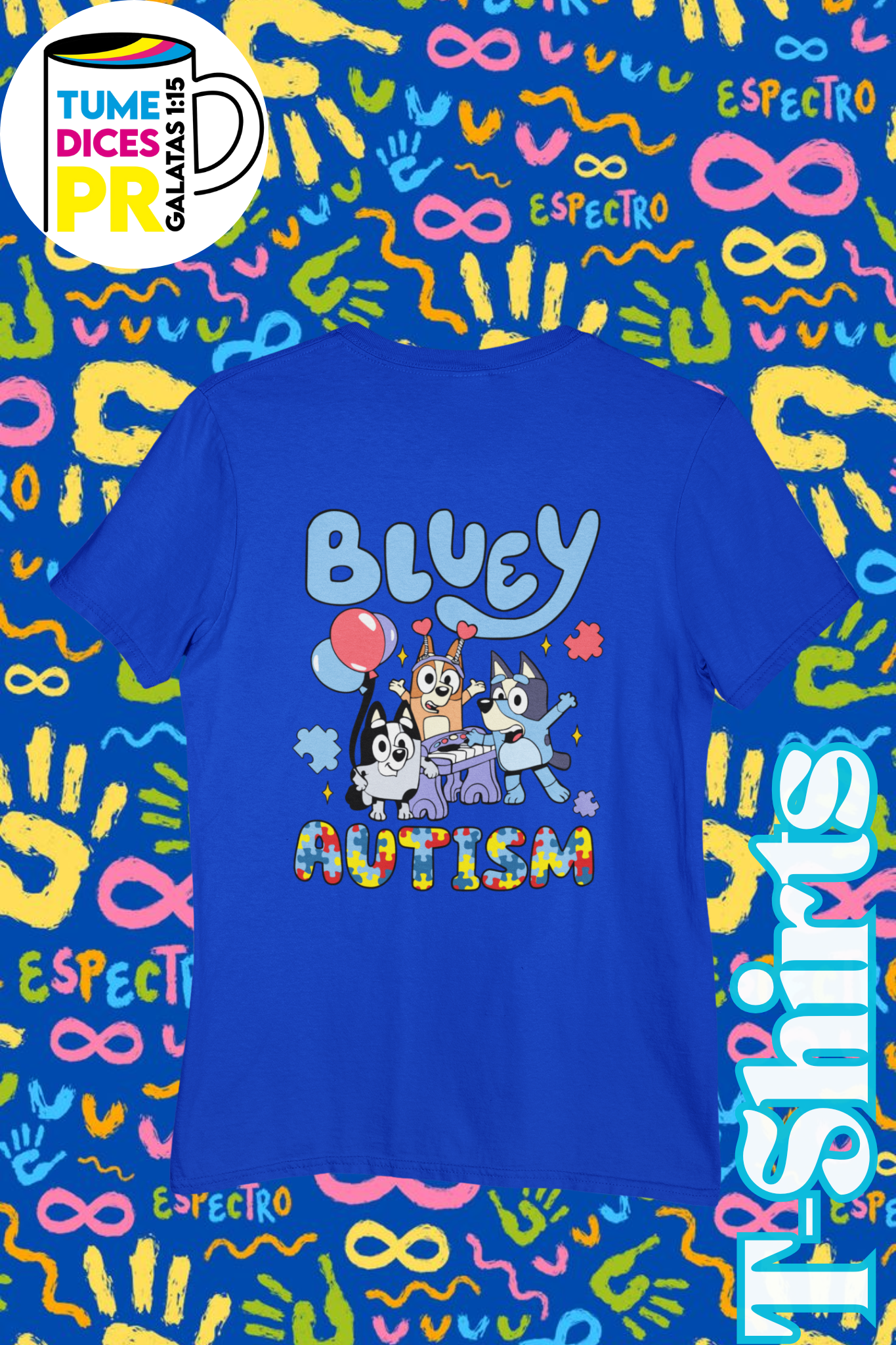 Camiseta AUTISMO 3