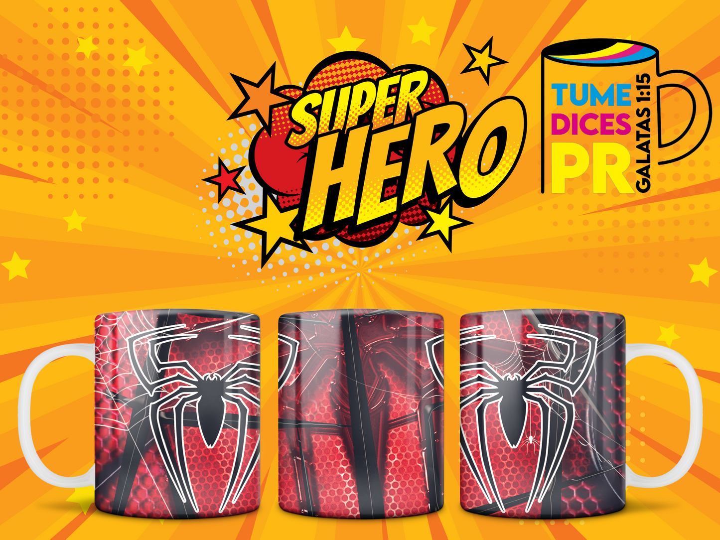 Taza Super Heroes 2
