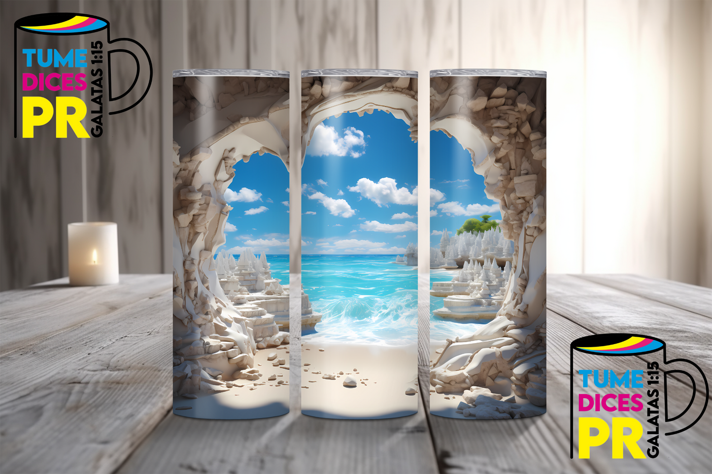 PAISAJES 2 Skinny Tumbler
