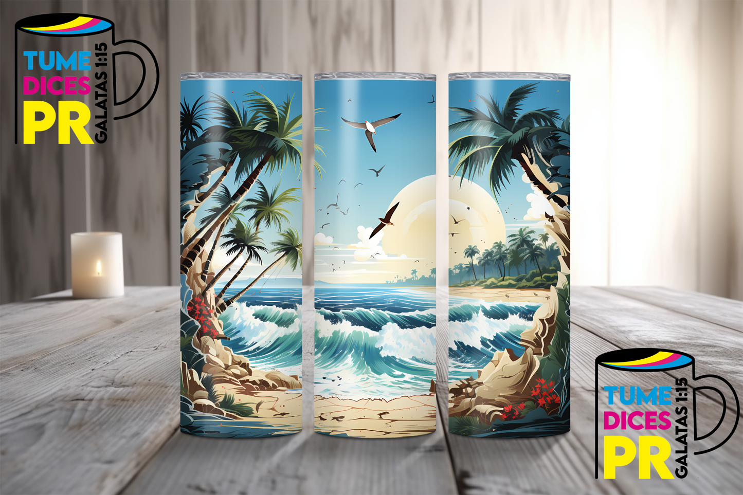 PAISAJES 2 Skinny Tumbler