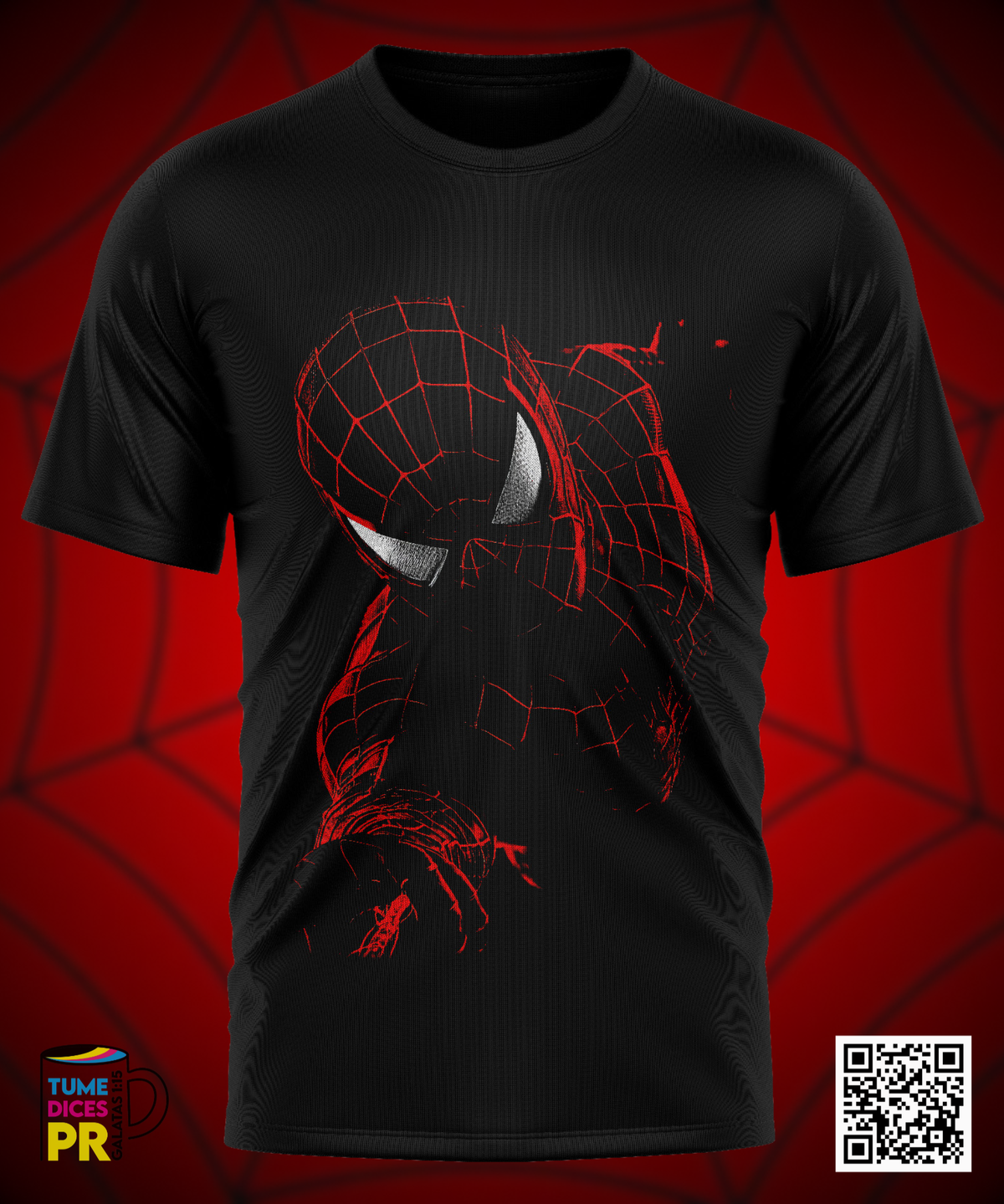 Camiseta SPIDERMAN 2 | Algodón y poliéster | Tallas S–XL
