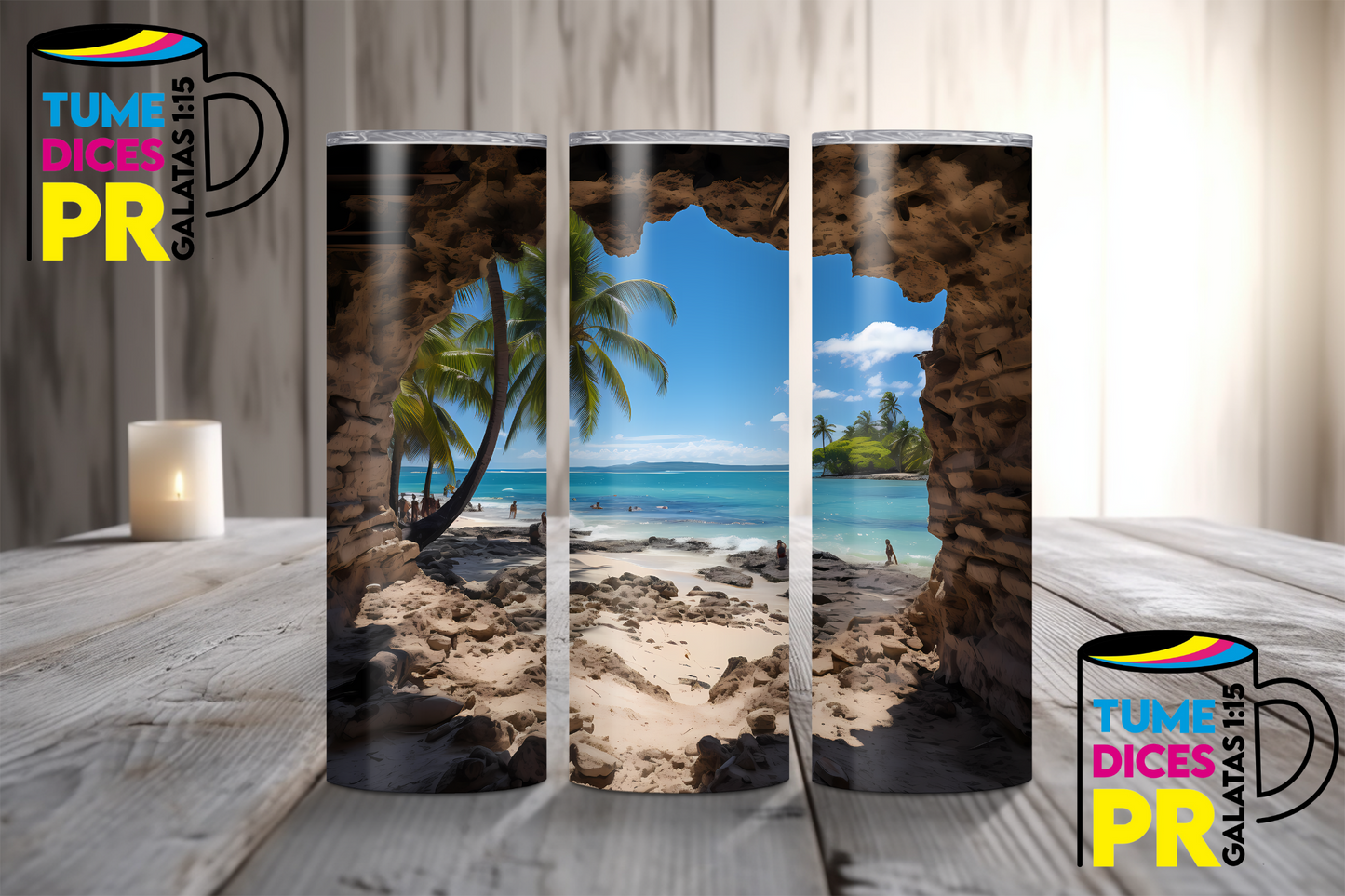 PAISAJES 2 Skinny Tumbler