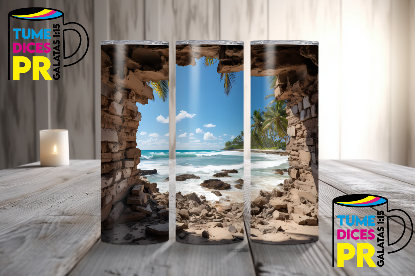 PAISAJES 2 Skinny Tumbler