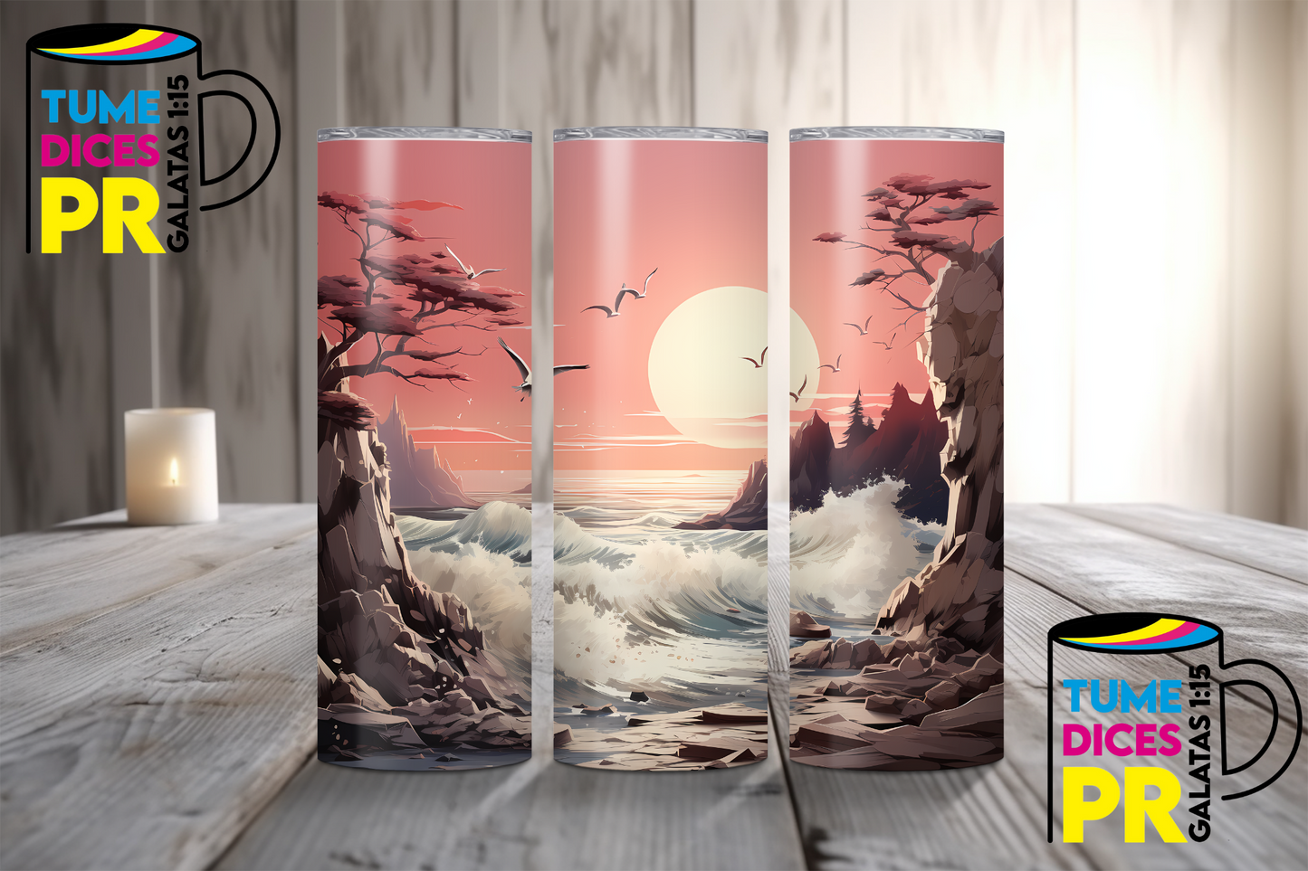PAISAJES 2 Skinny Tumbler