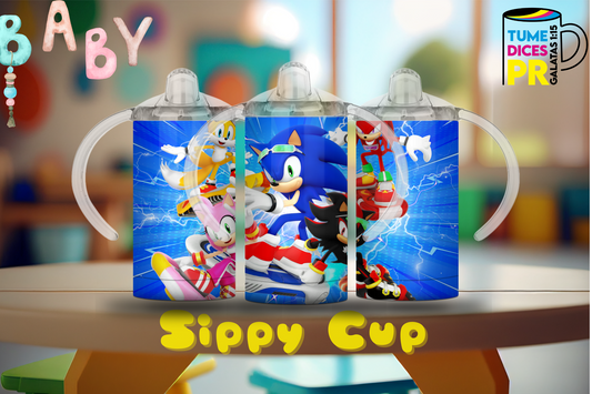 Sippy Cup Sonic 12 oz | Acero inoxidable | Con sorbeto