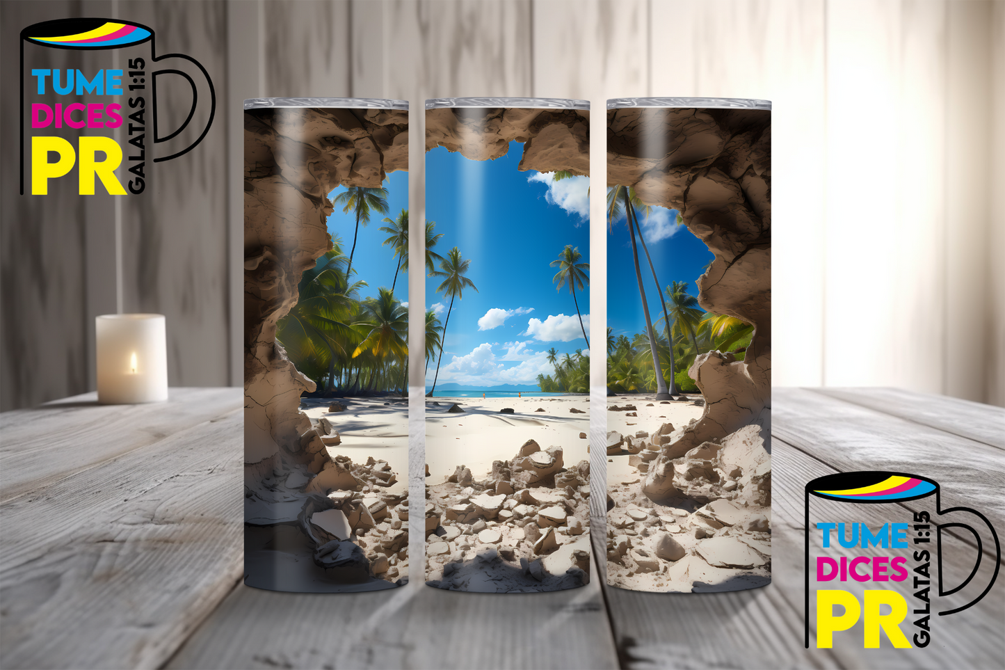 PAISAJES 2 Skinny Tumbler