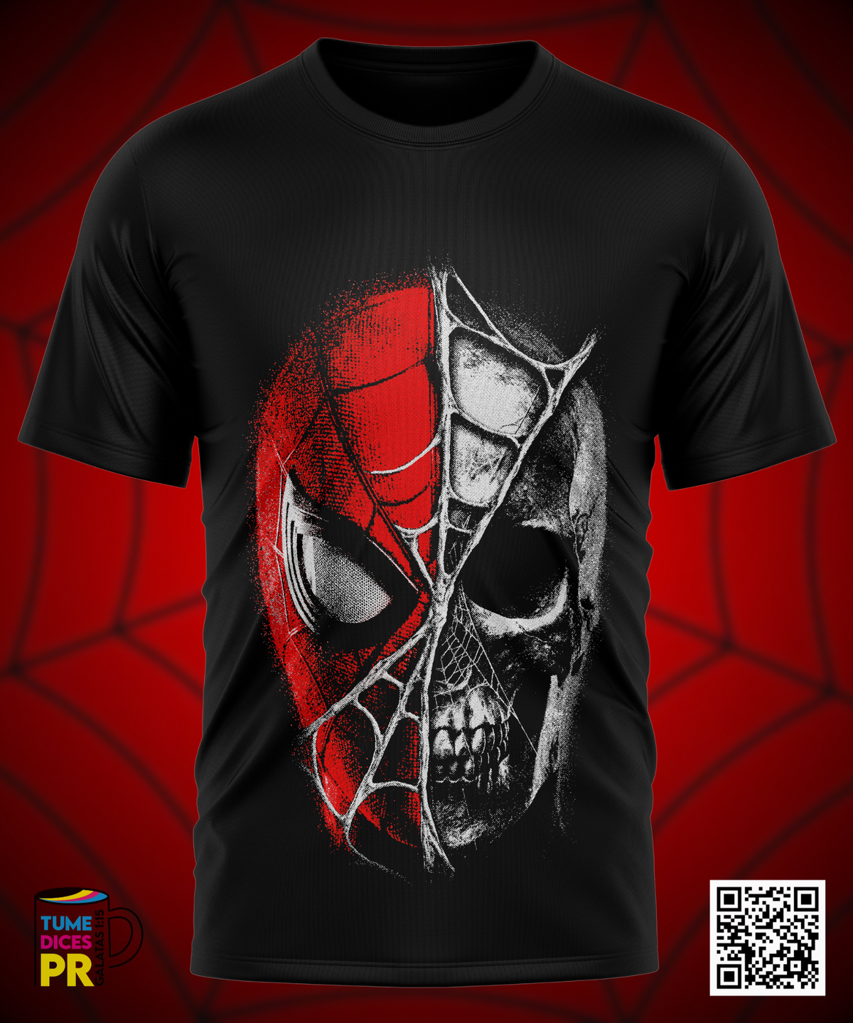 Camiseta SPIDERMAN 2 | Algodón y poliéster | Tallas S–XL