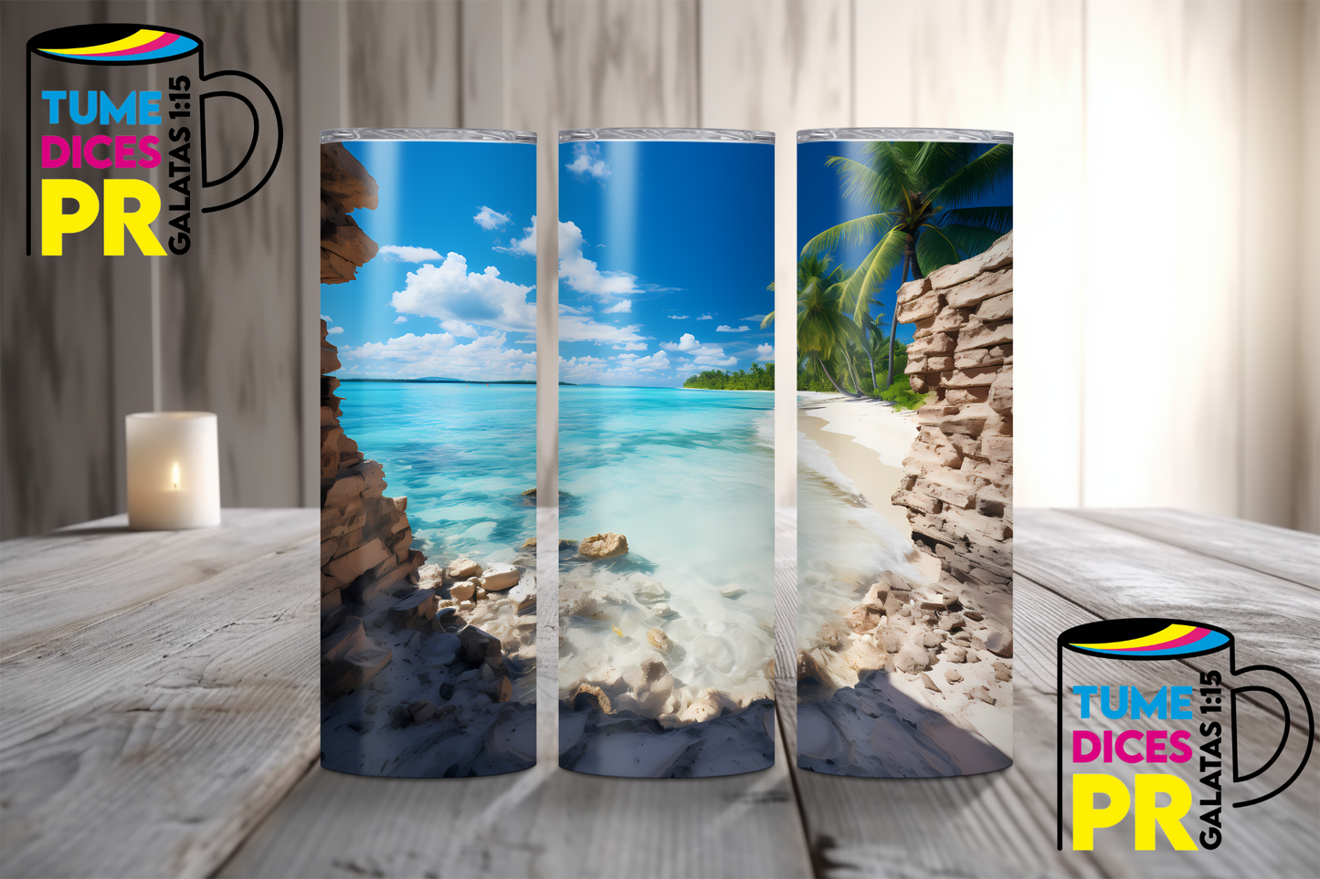 PAISAJES 2 Skinny Tumbler