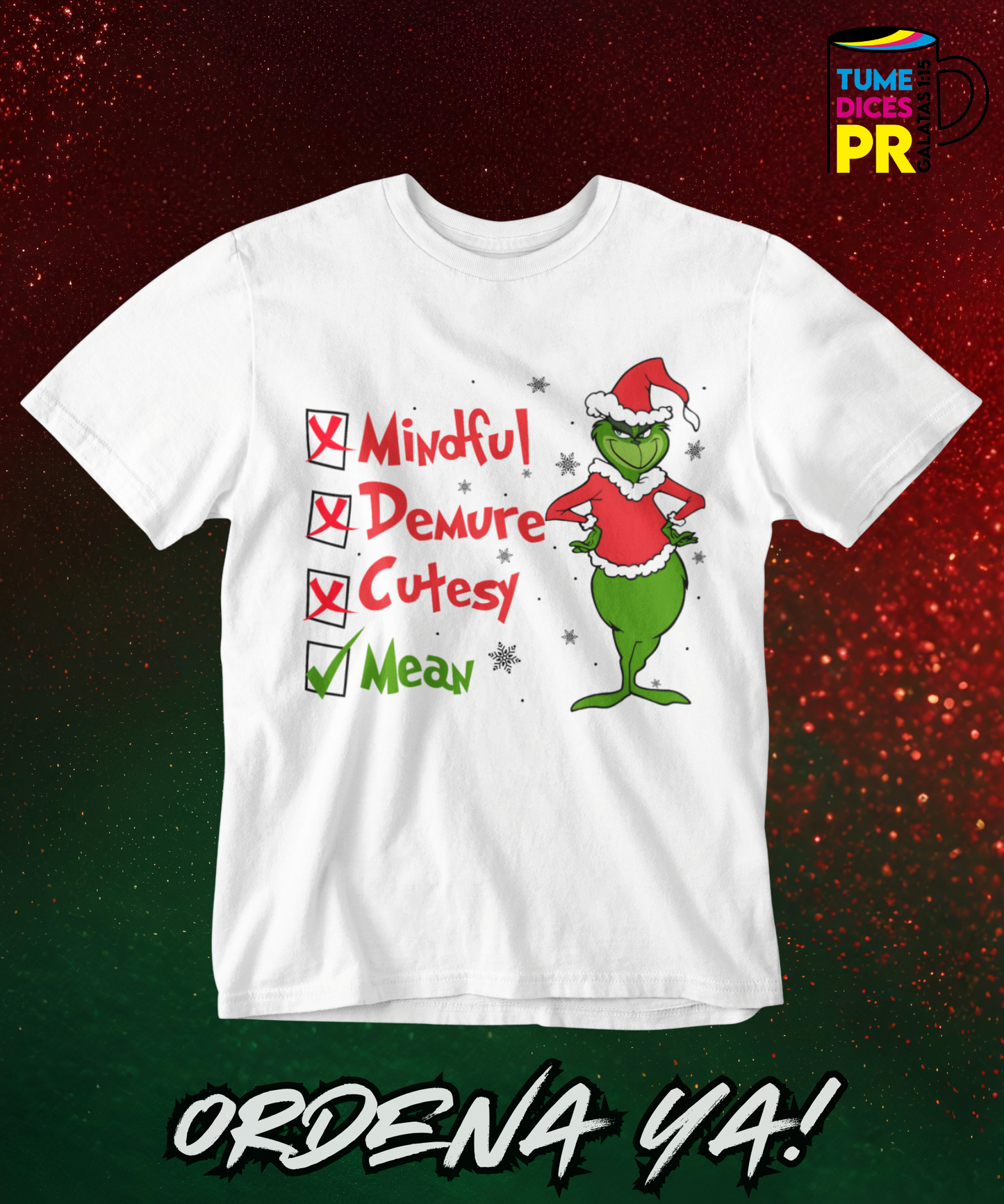 Camiseta GRINCH 3
