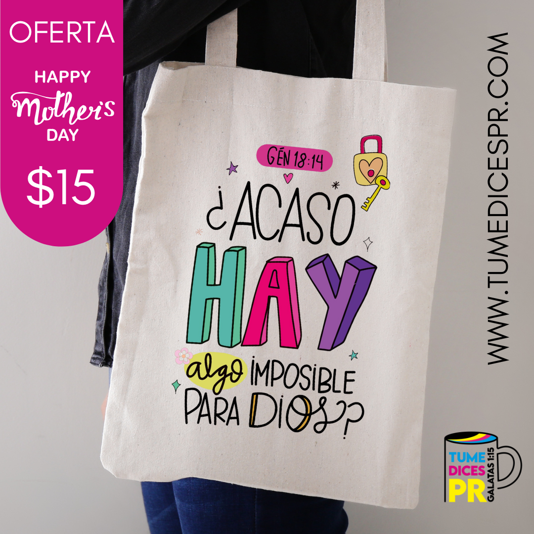 Tote Bags MENSAJES CRISTIANOS