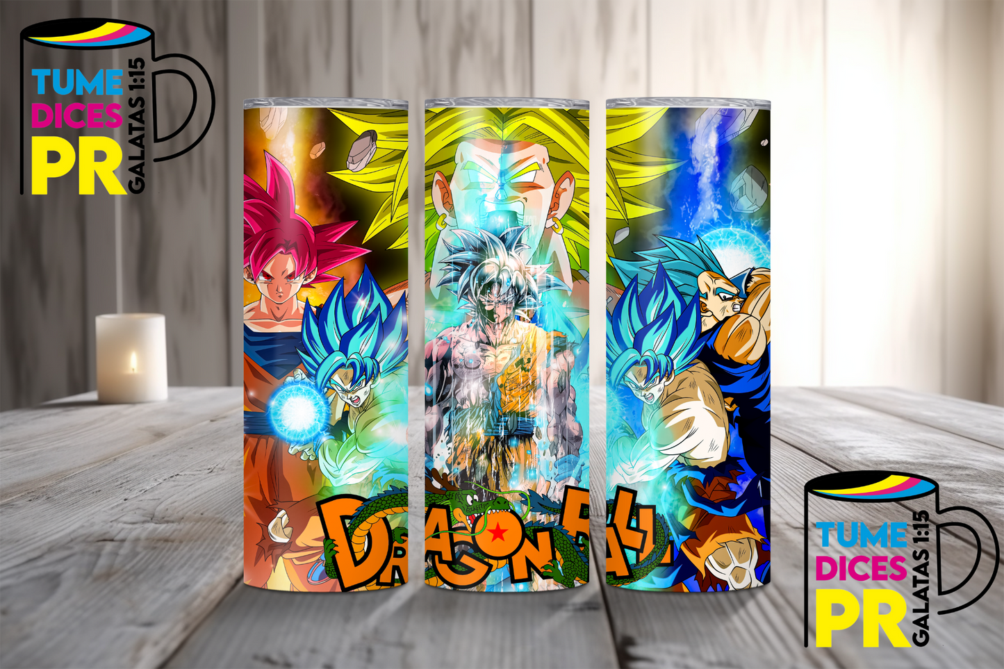 ANIME Skinny Tumbler