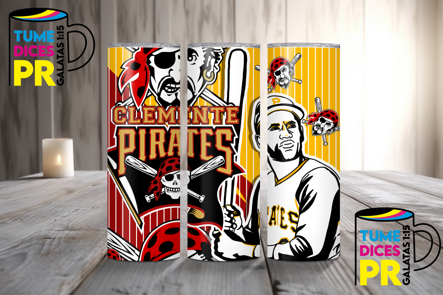 BASEBALL Skinny Tumbler