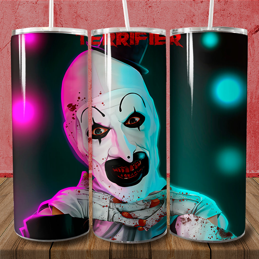 Terrifier Skinny Tumbler
