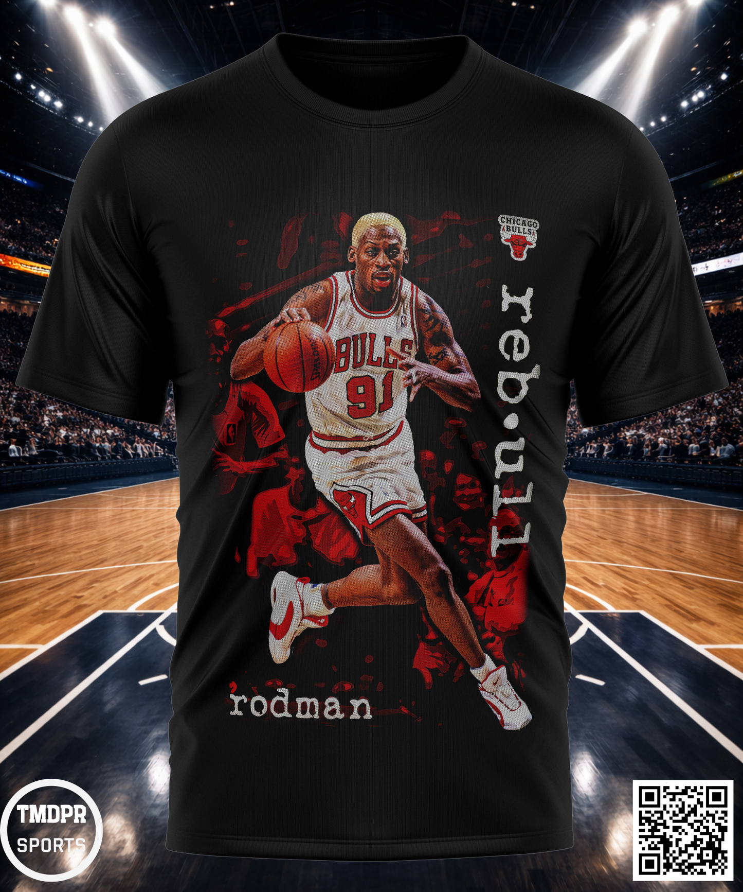 DENNIS RODMAN Camisetas
