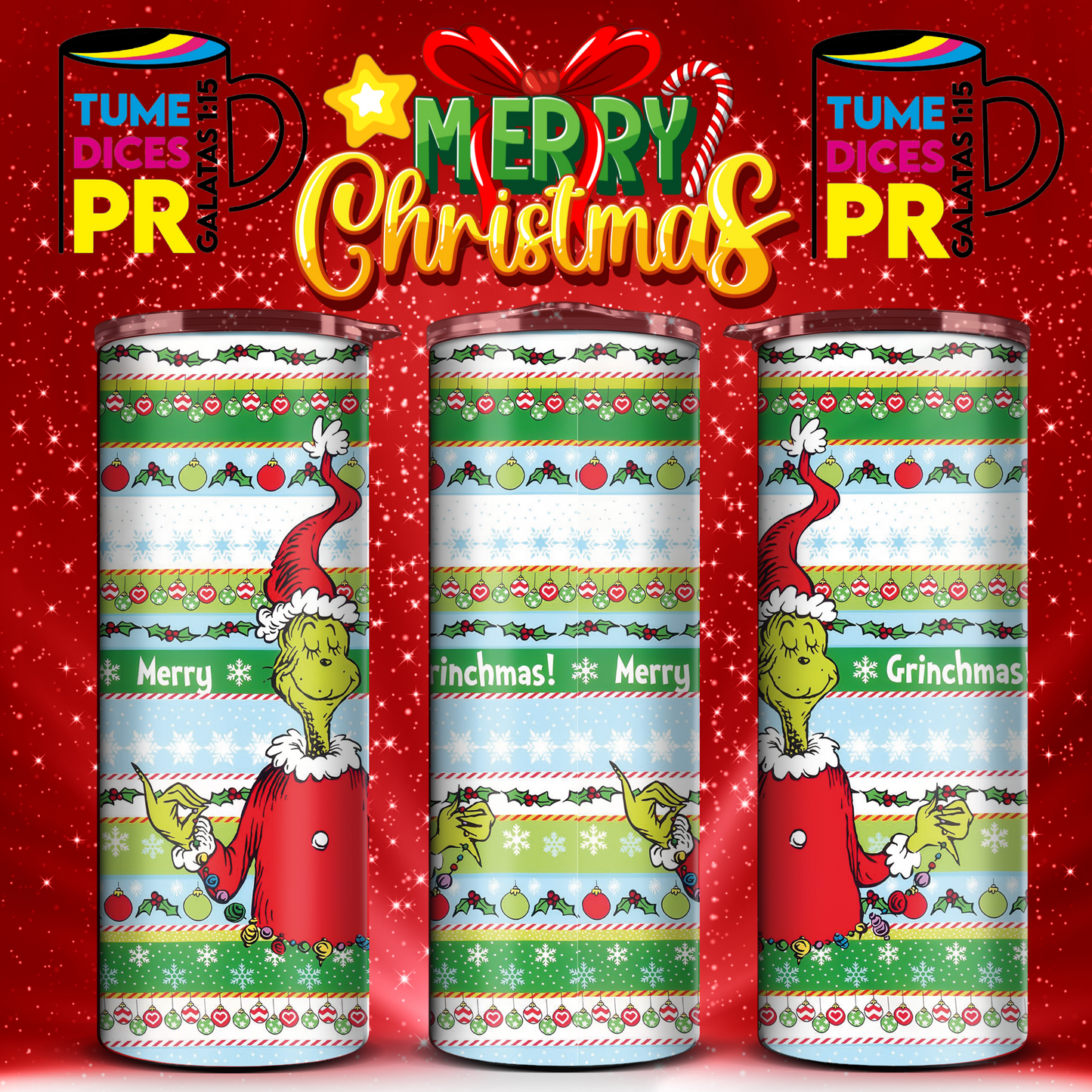 NAVIDAD Skinny Tumbler