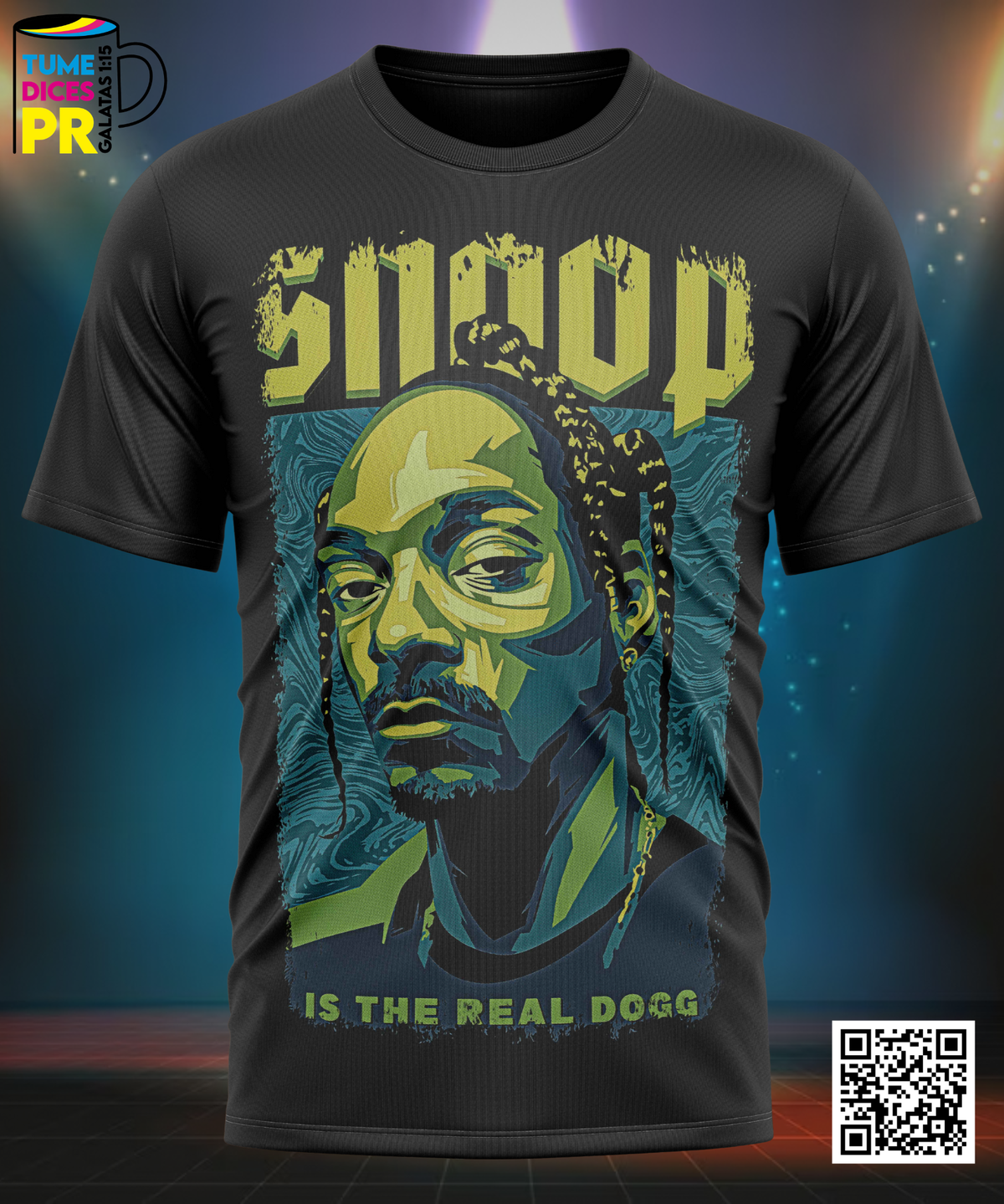 Camiseta SNOOP DOGG | Algodón y poliéster | Tallas S–XL