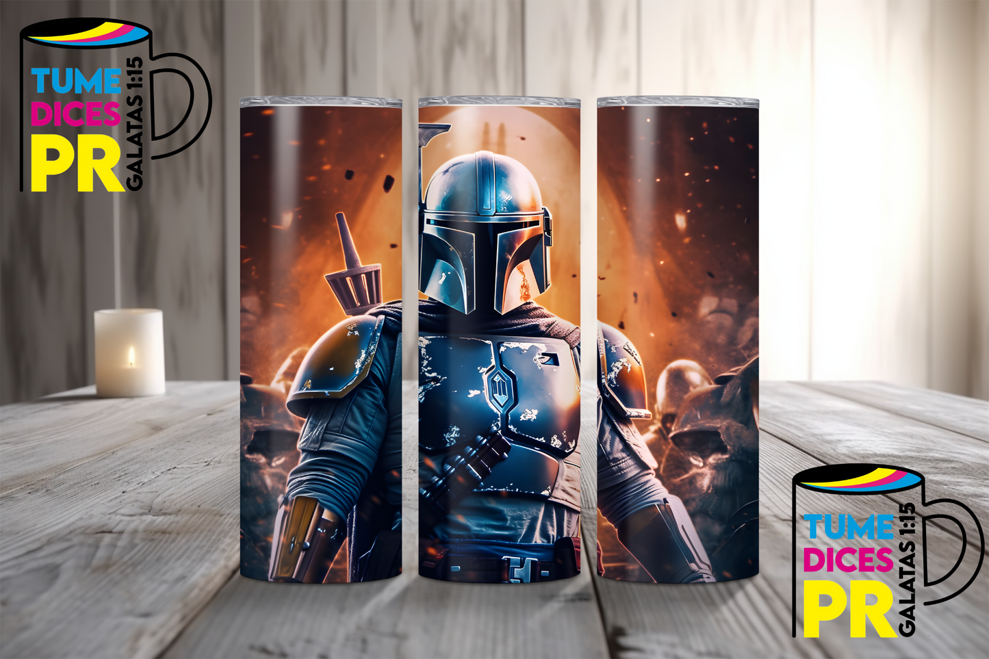 MANDALORIAN Skinny Tumbler