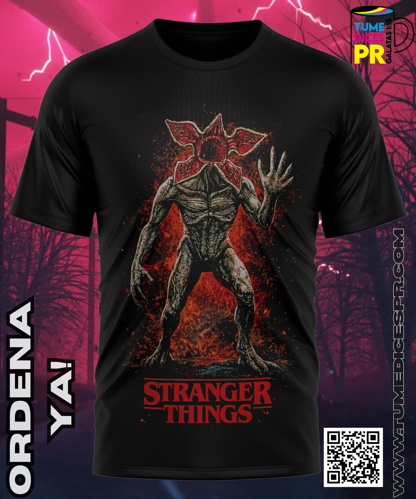 STRANGER THINGS Camisetas