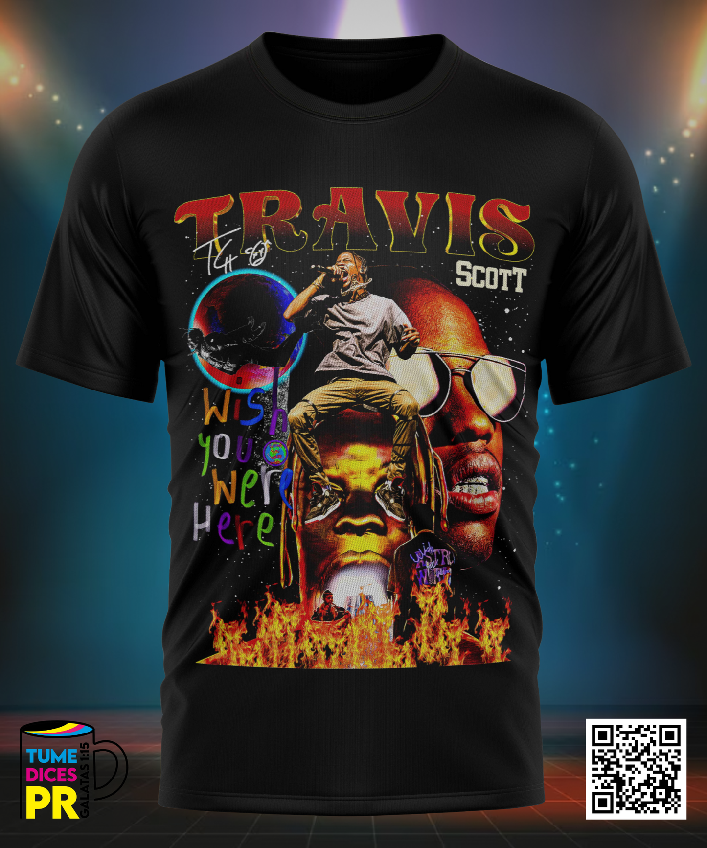 TRAVIS SCOTT Camiseta