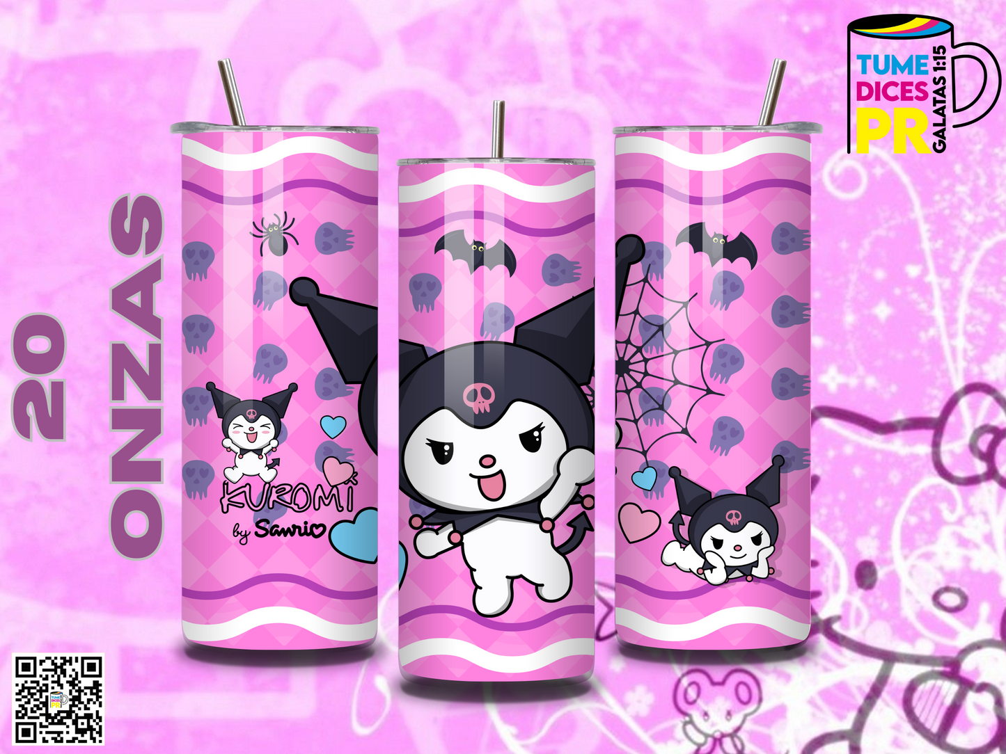 HELLO KITTY Skinny Tumbler
