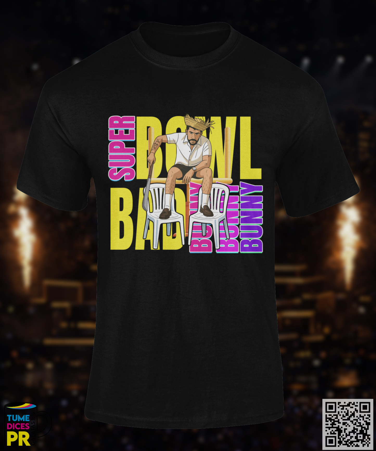 HALFTIME SHOW BAD BUNNY Camisetas