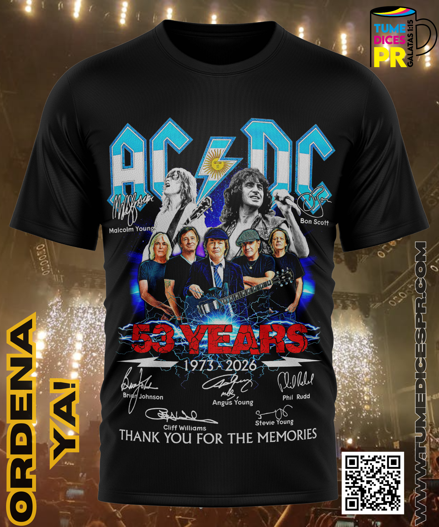 AC/DC Camisetas