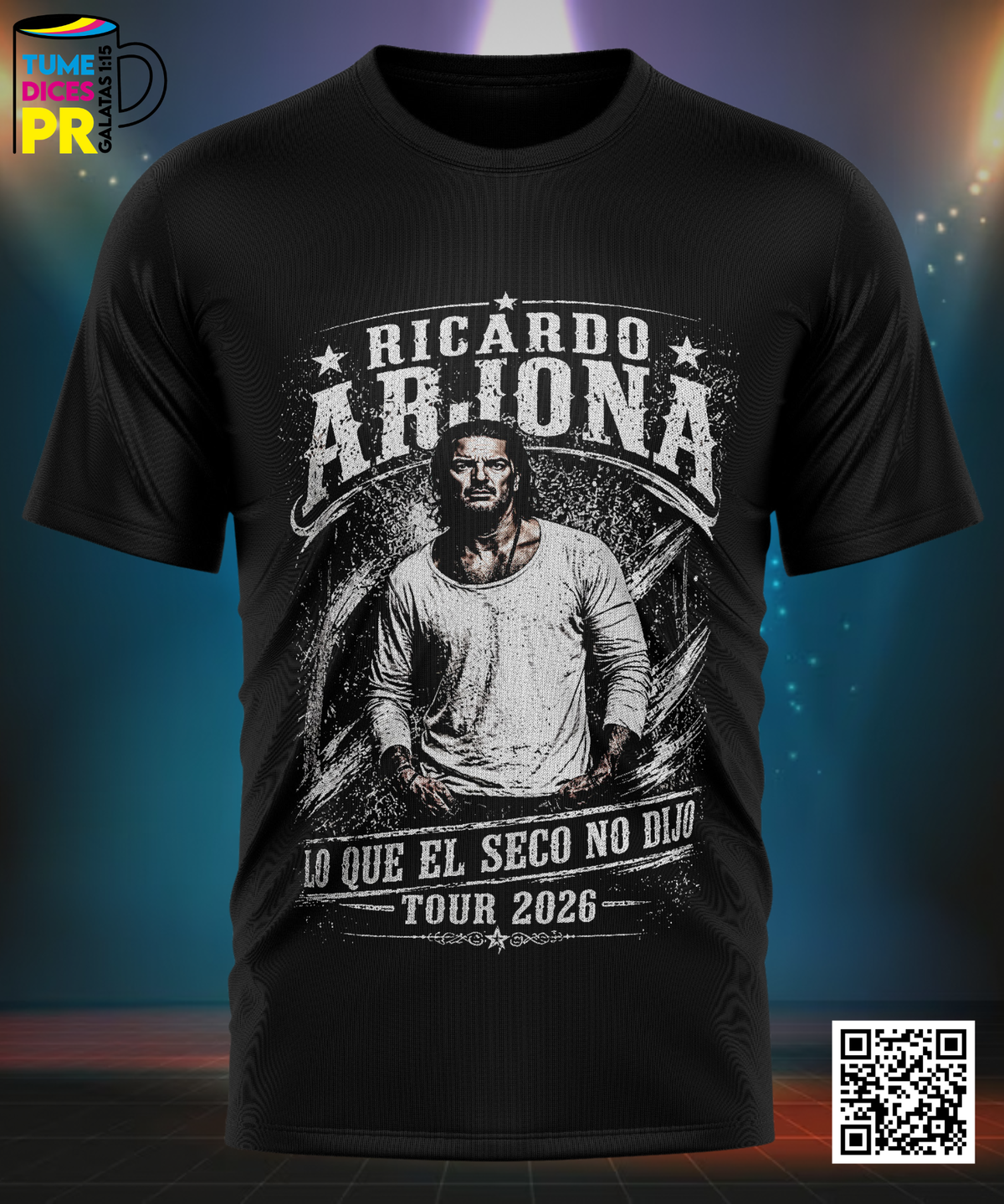 Camiseta ARJONA | Algodón y poliéster | Tallas S–XL