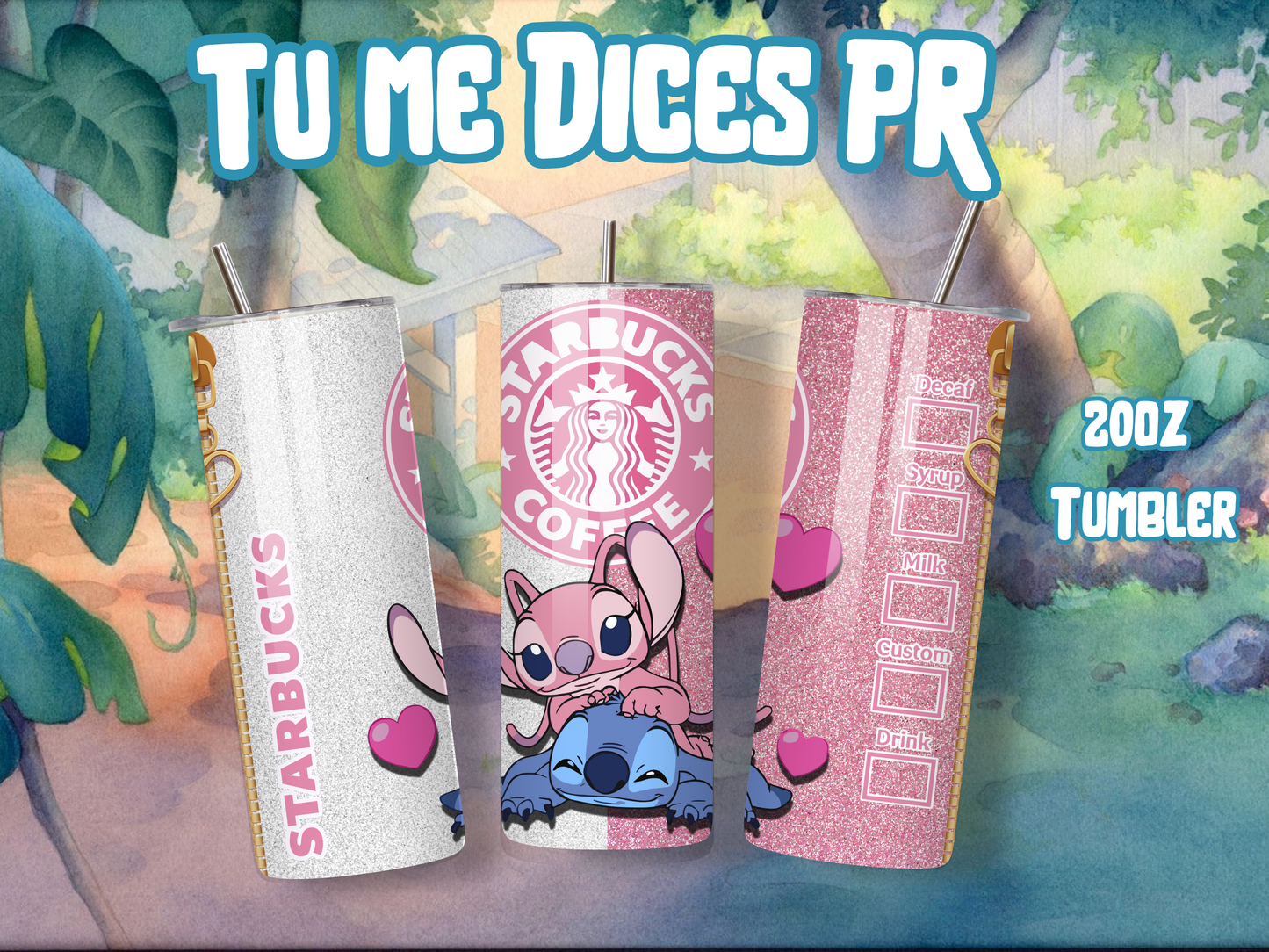 LILO & STITCH Skinny Tumbler