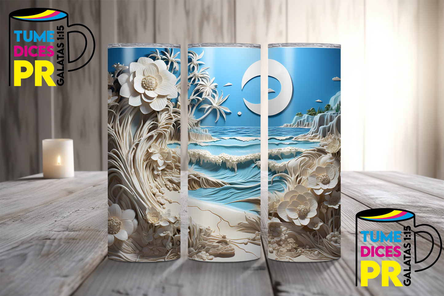 PAISAJES 2 Skinny Tumbler