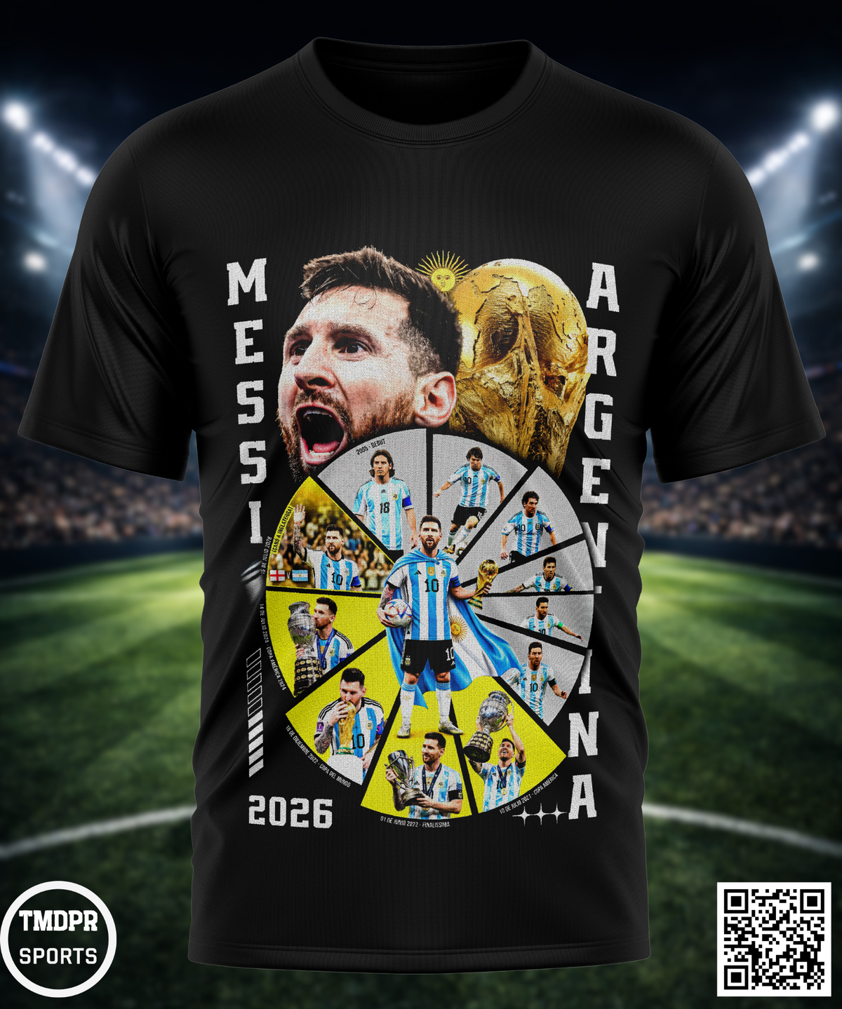 MESSI 3 Camisetas