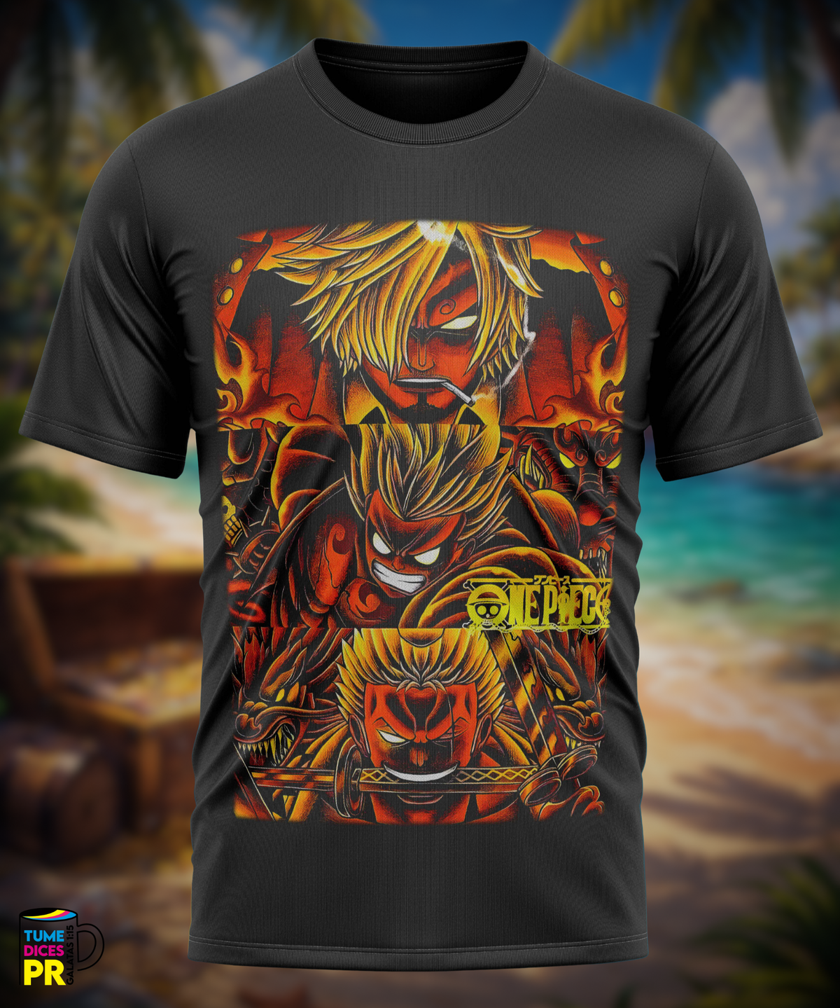 ONE PIECE 3 Camisetas