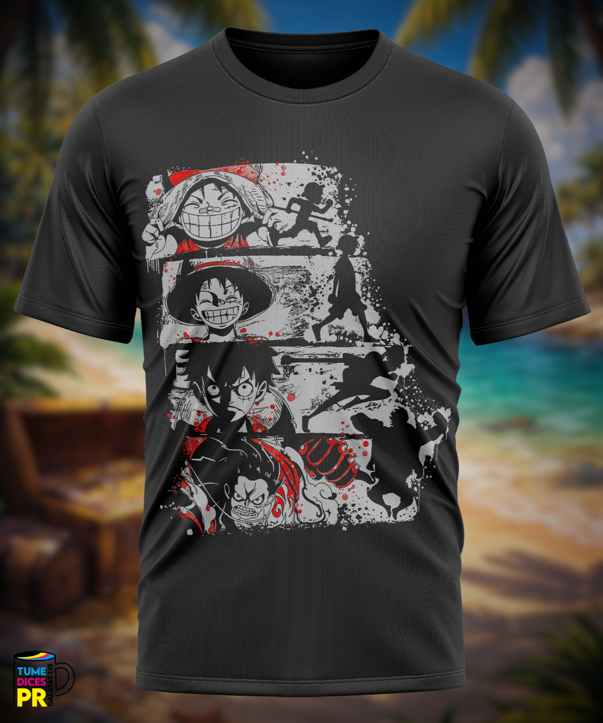 ONE PIECE 3 Camisetas
