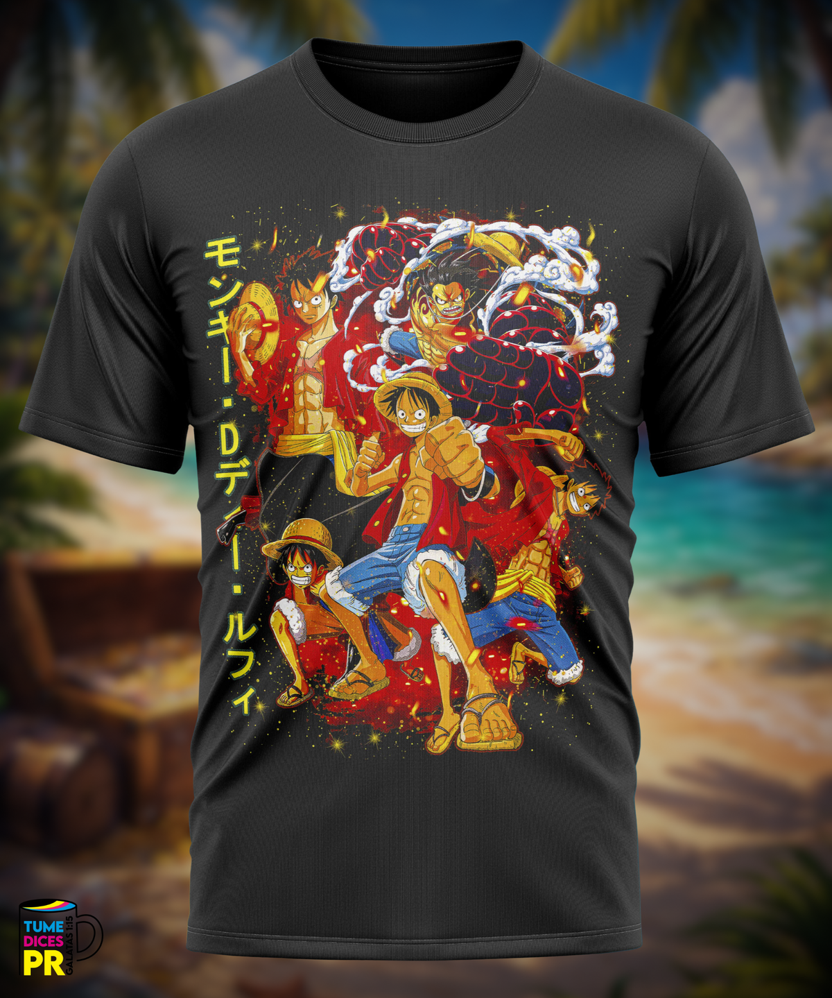 ONE PIECE 3 Camisetas