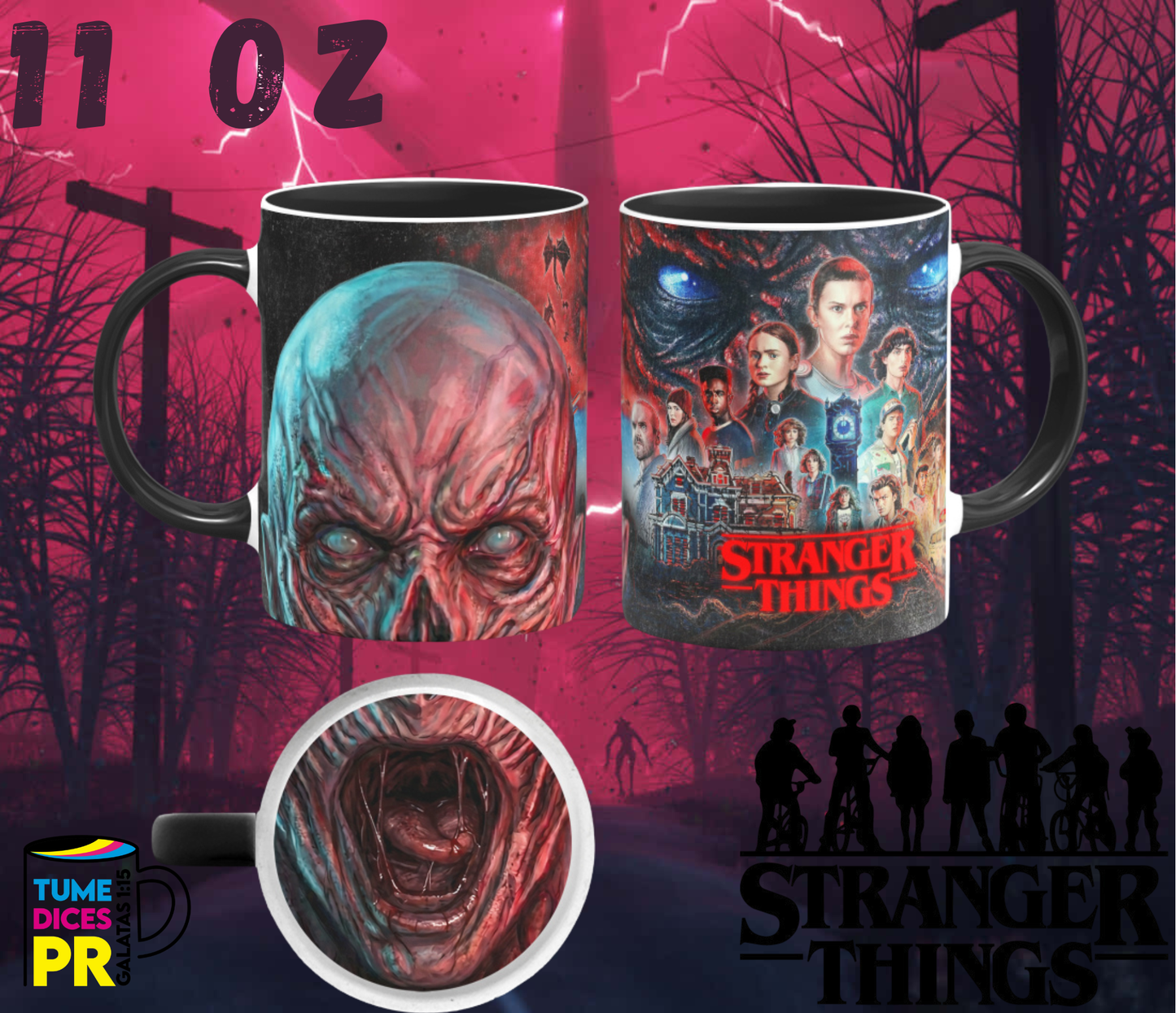Taza STRANGER THINGS CON BOCA