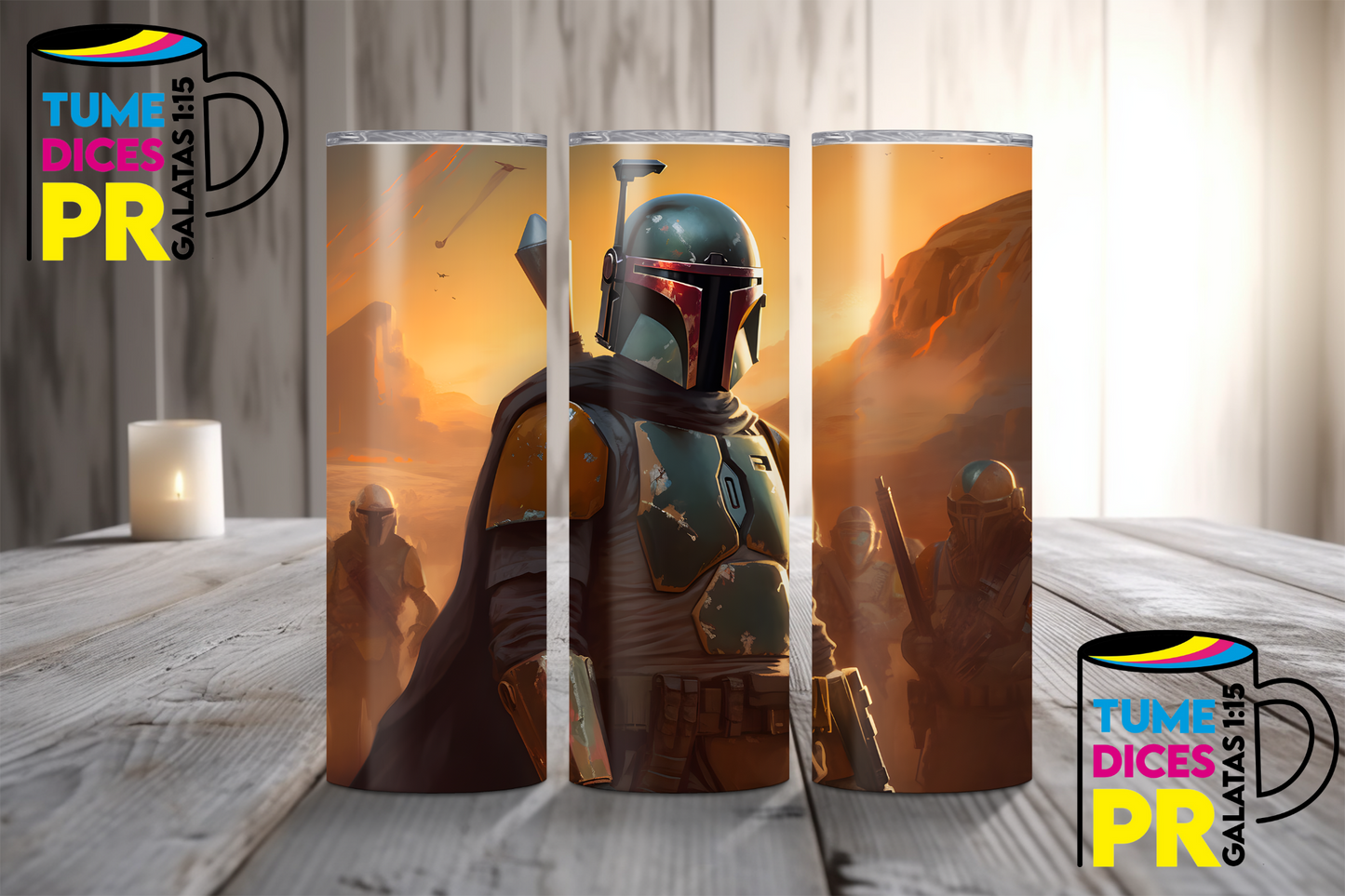 MANDALORIAN Skinny Tumbler