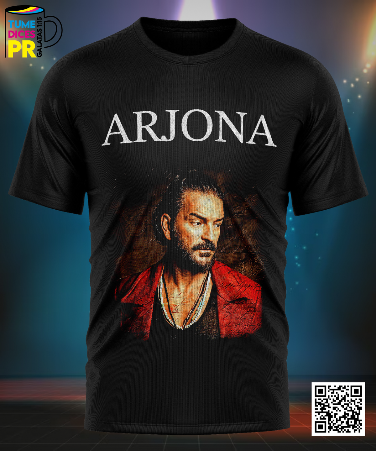 Camiseta ARJONA | Algodón y poliéster | Tallas S–XL