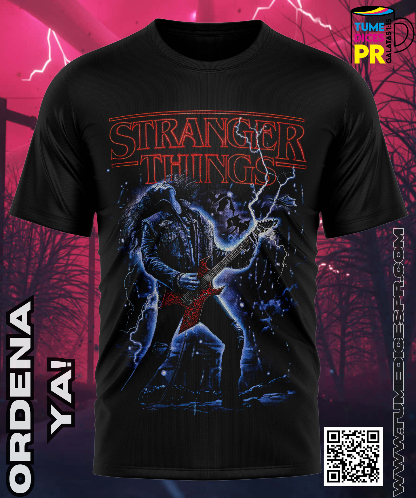STRANGER THINGS Camisetas