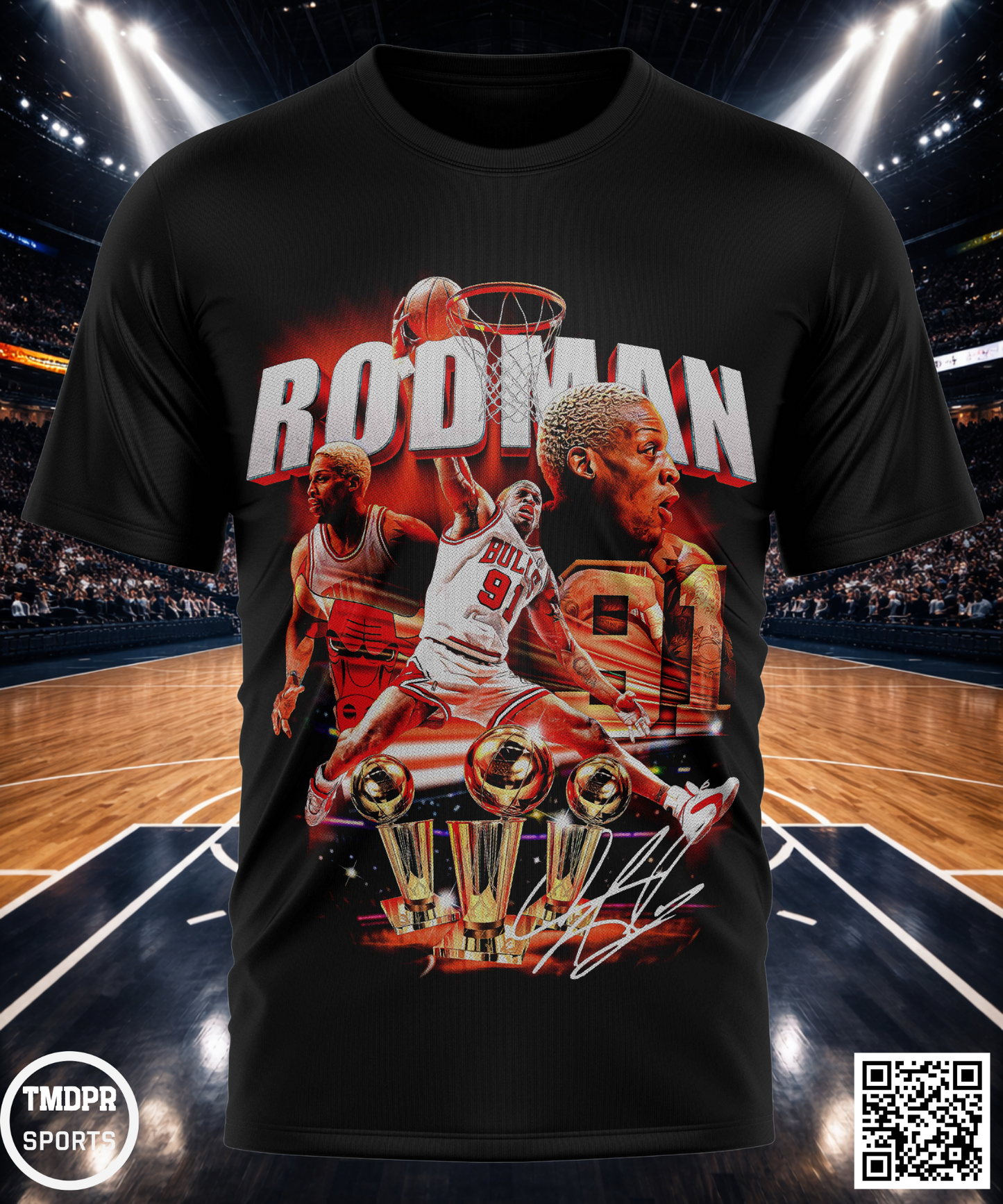 DENNIS RODMAN Camisetas